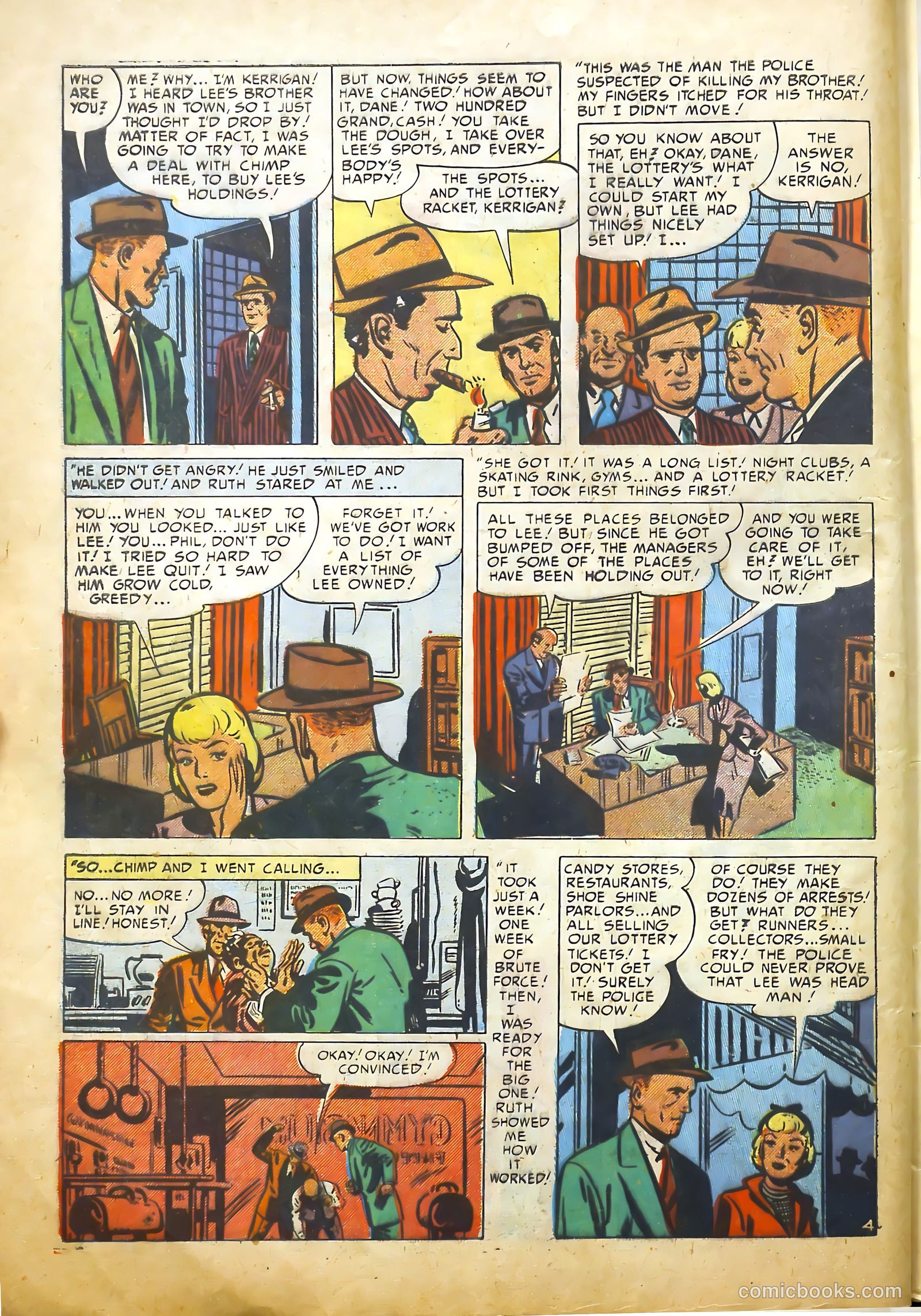 Justice Traps the Guilty #38 — page 6 of 44