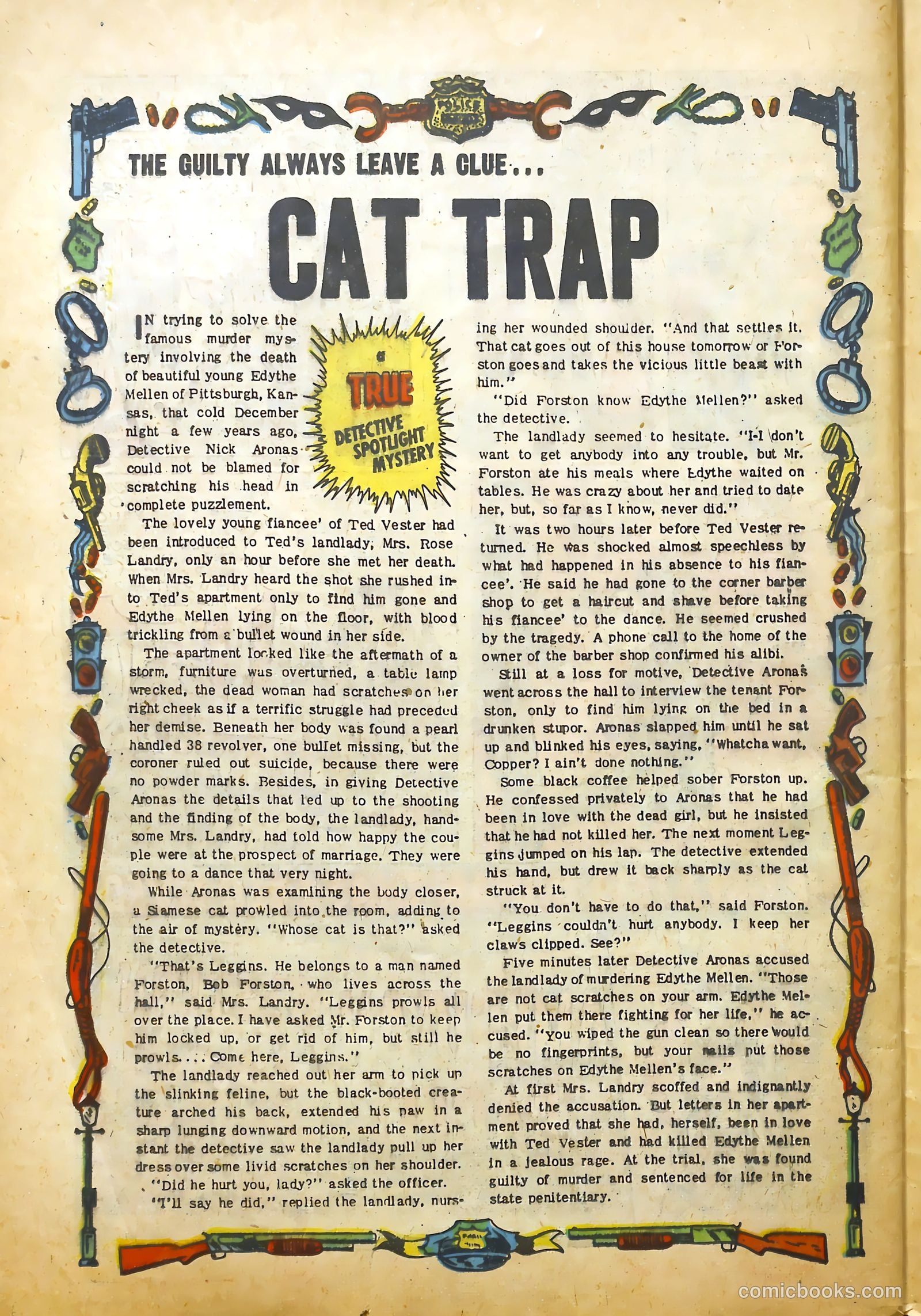 Justice Traps the Guilty #38 — page 32 of 44