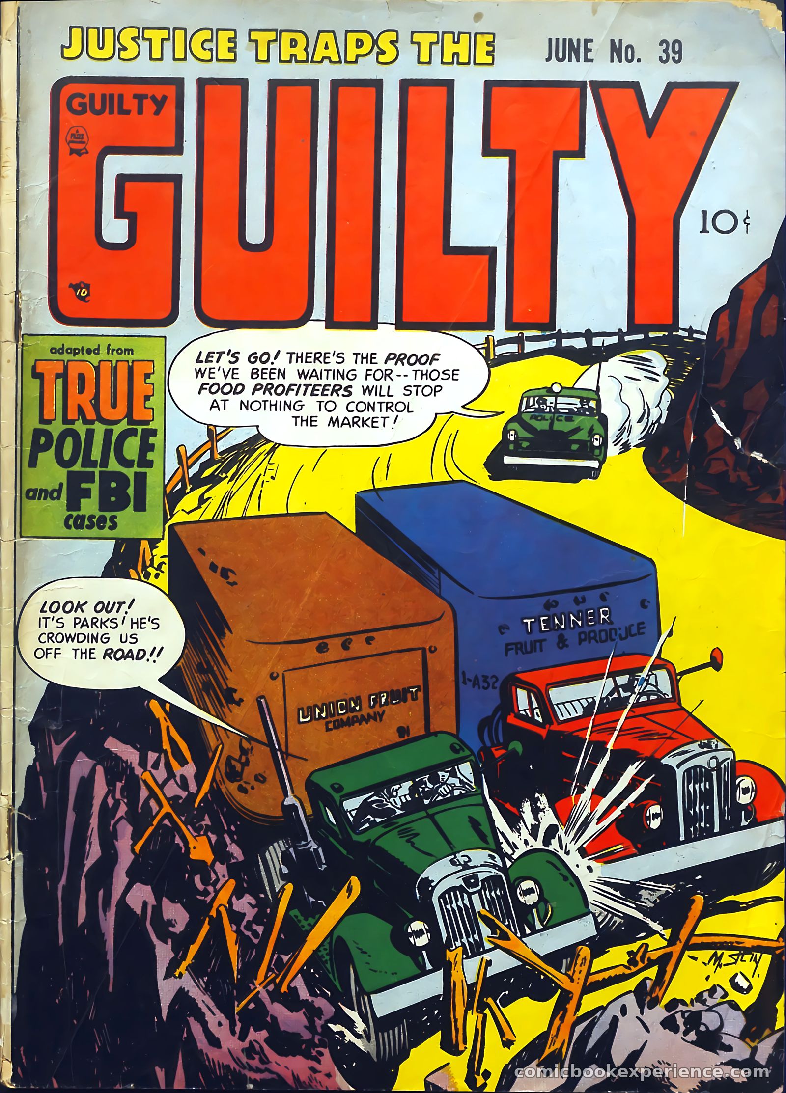 Justice Traps the Guilty #39 — page 1 of 44