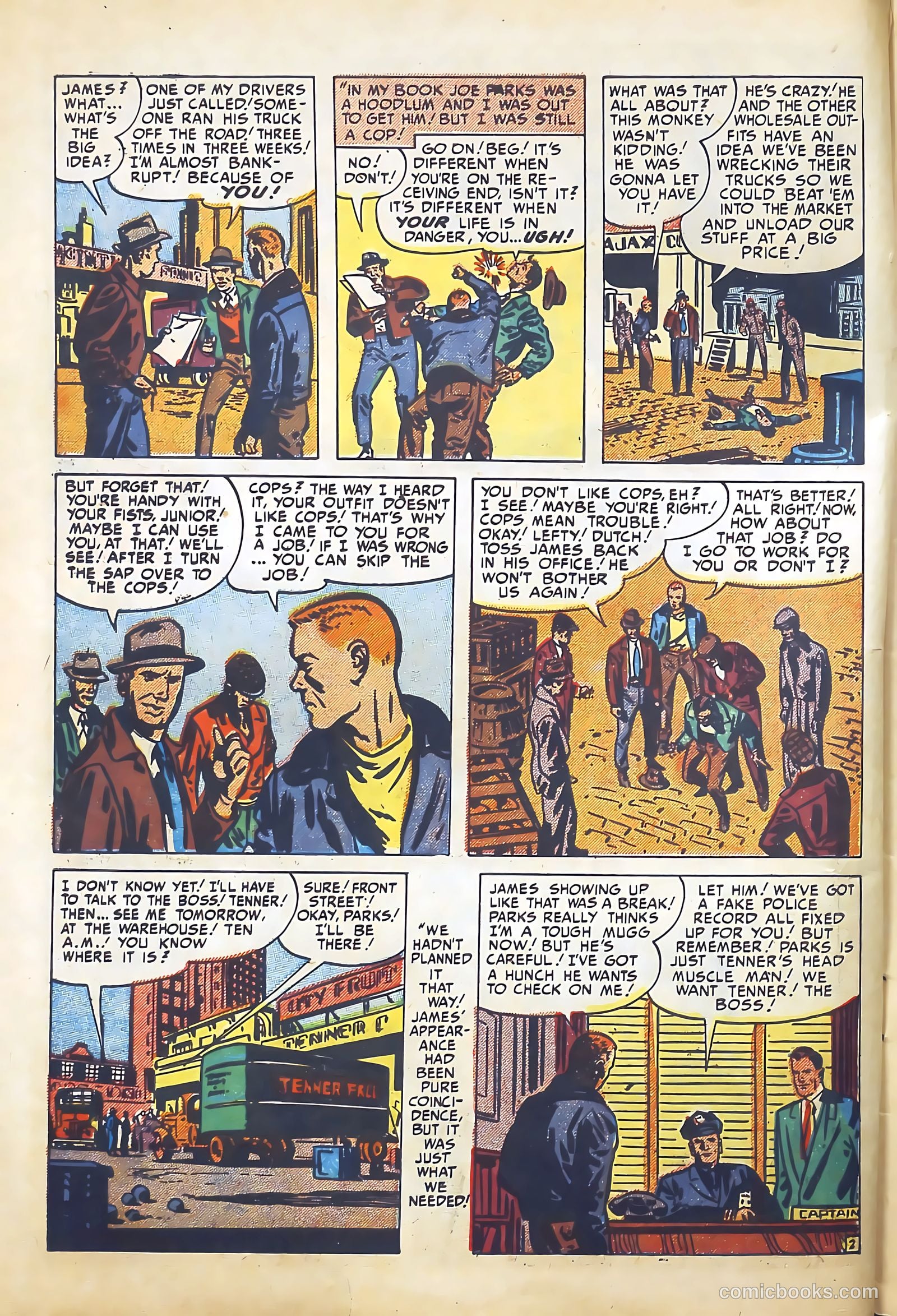 Justice Traps the Guilty #39 — page 4 of 44