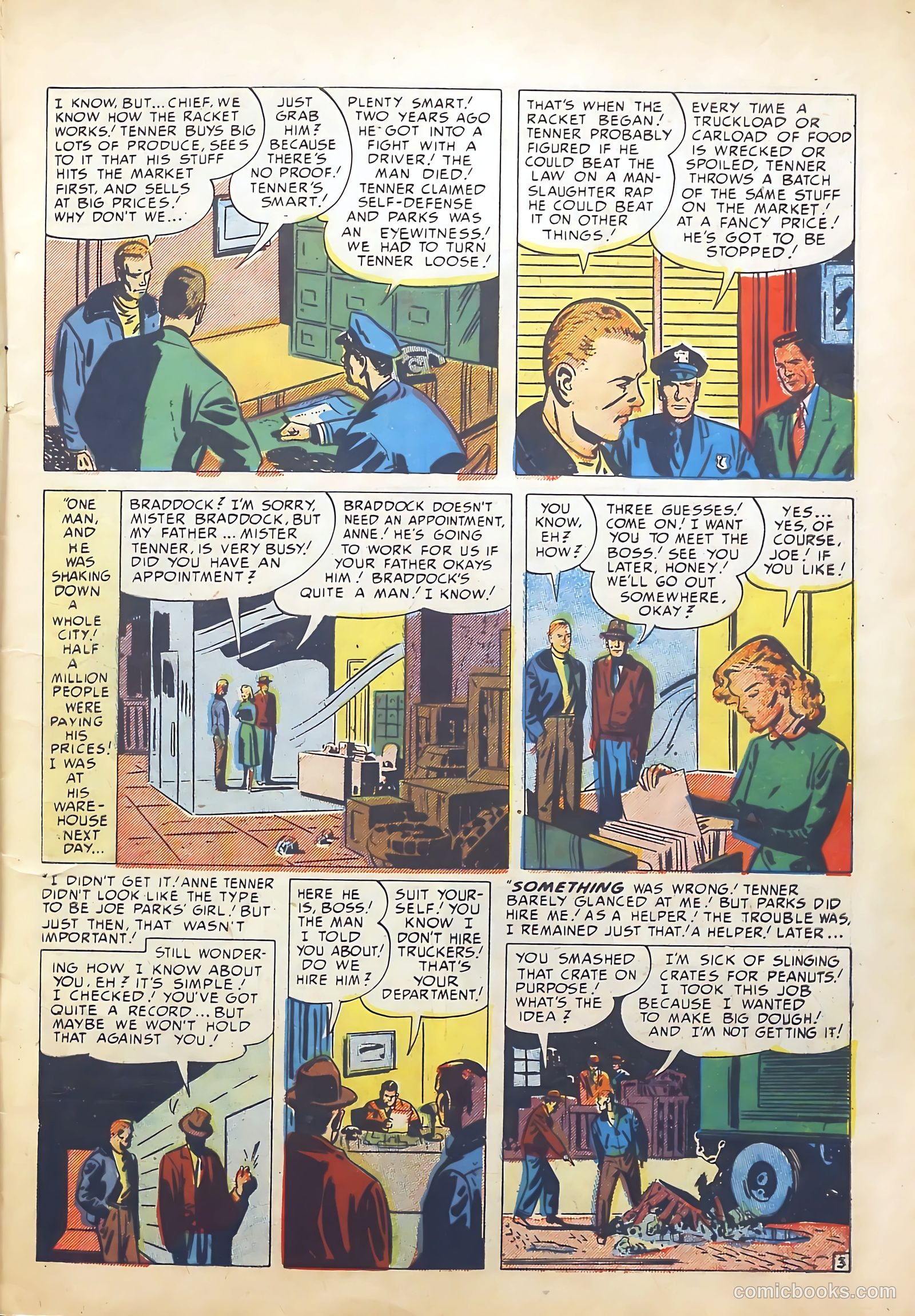 Justice Traps the Guilty #39 — page 5 of 44