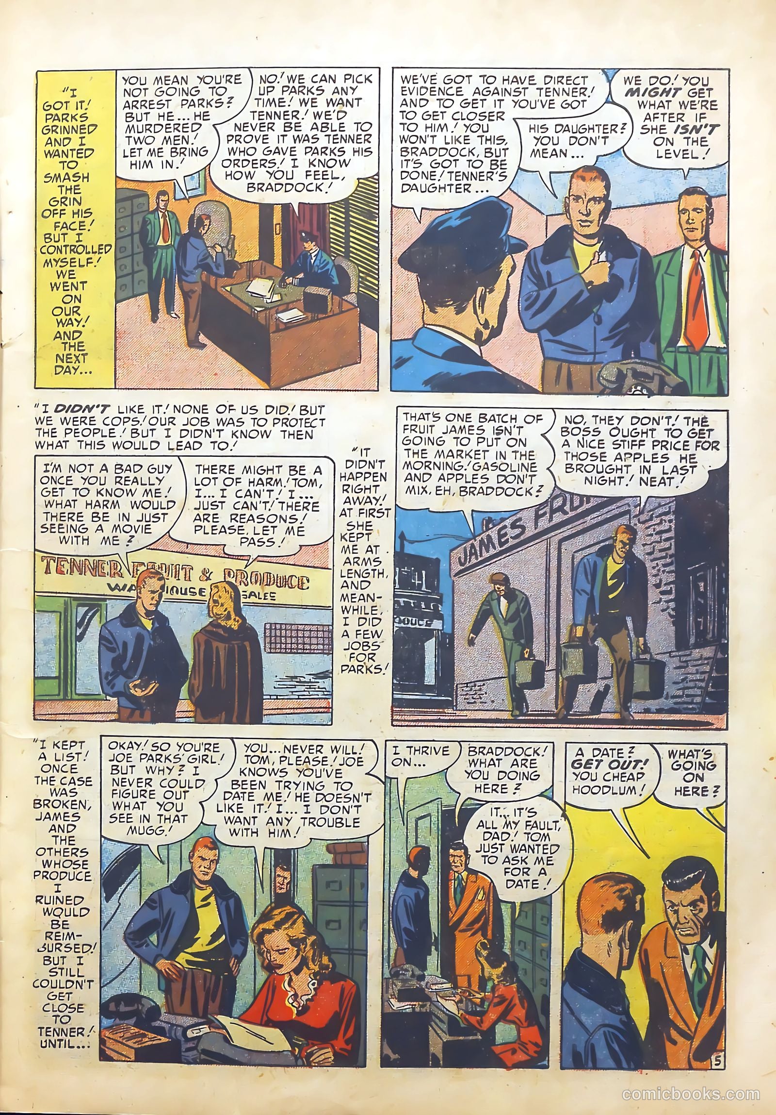 Justice Traps the Guilty #39 — page 7 of 44