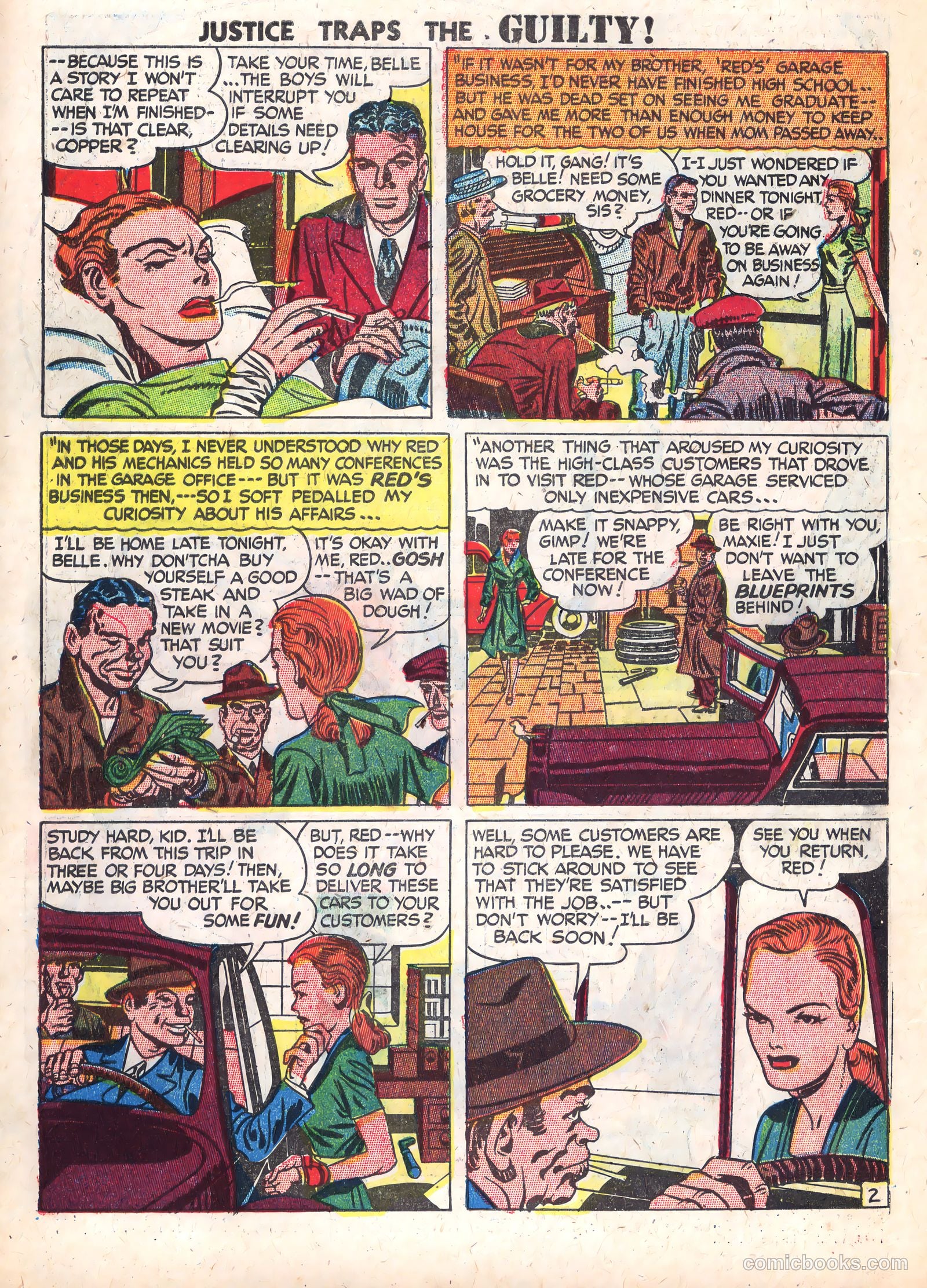 Justice Traps the Guilty #4 — page 4 of 52
