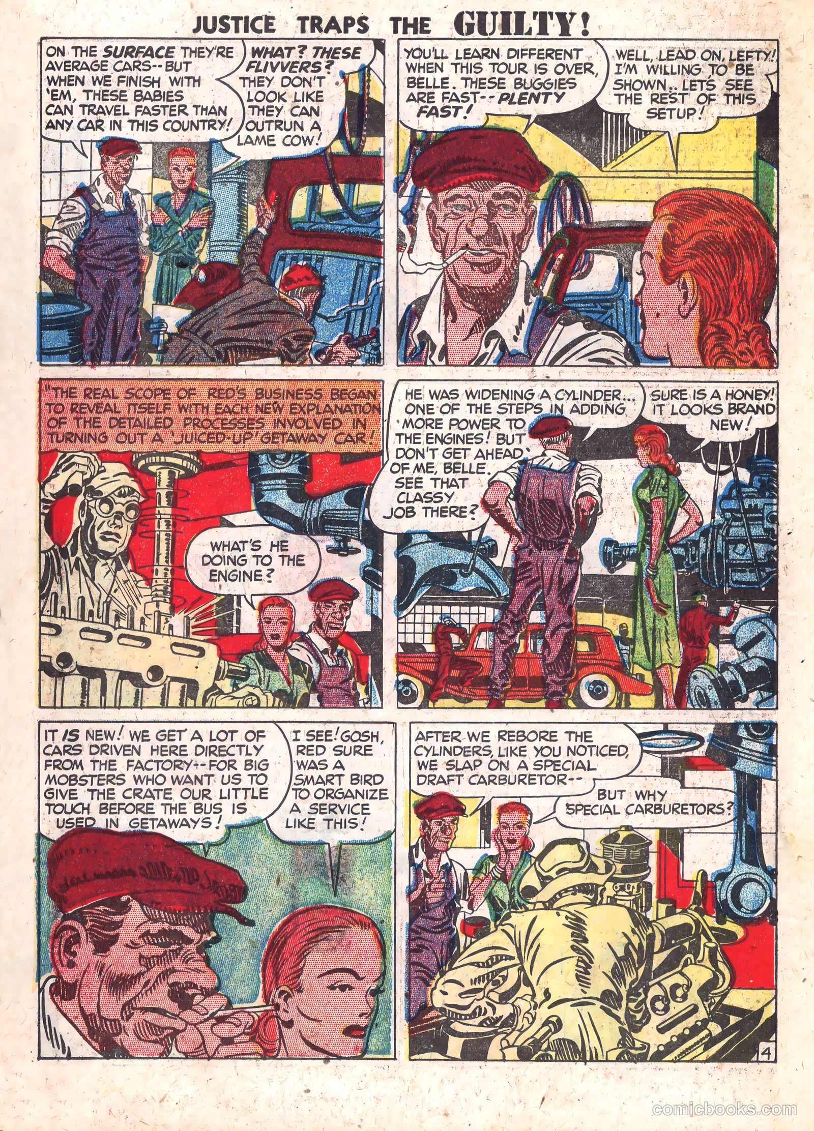 Justice Traps the Guilty #4 — page 6 of 52