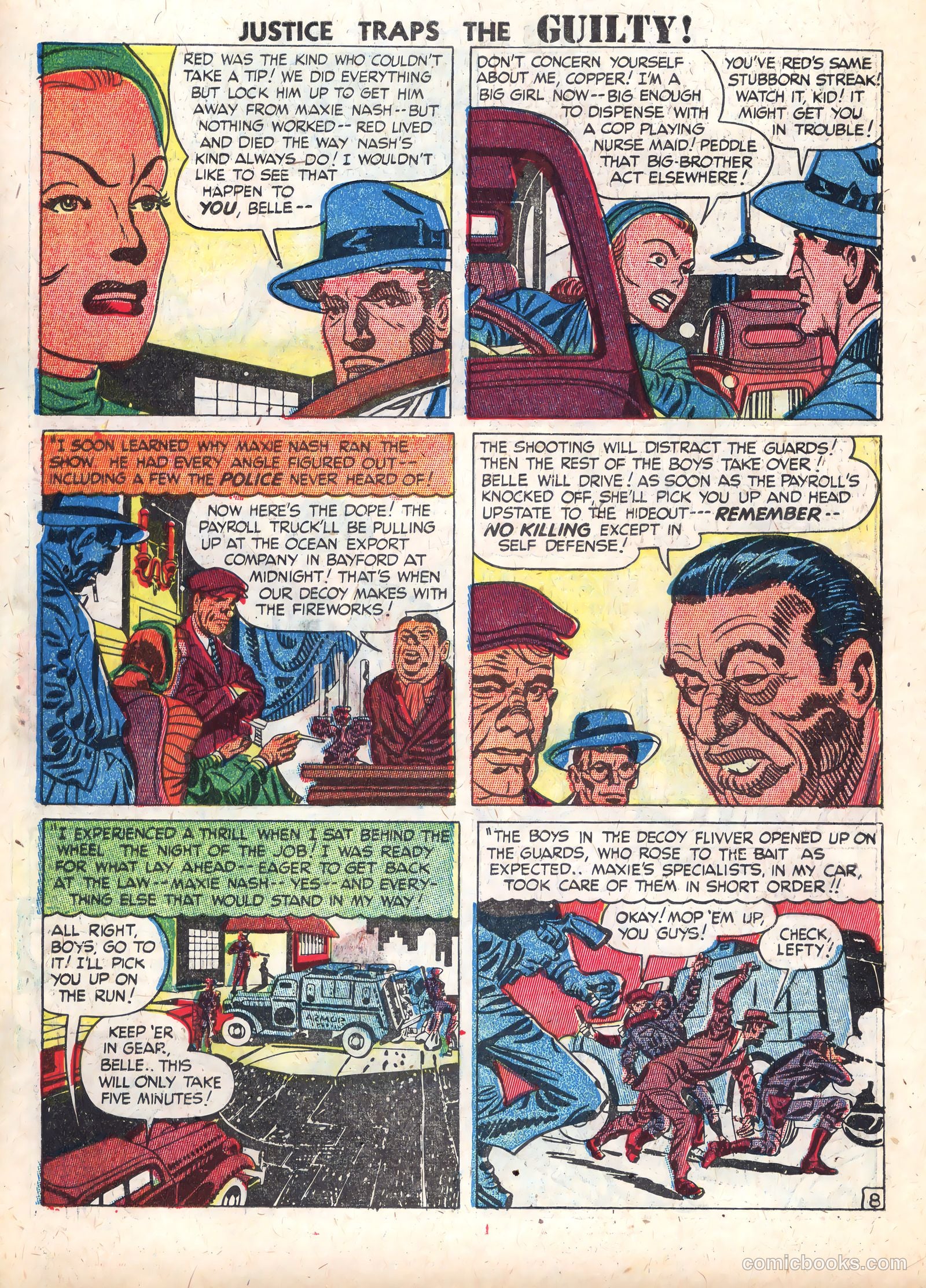 Justice Traps the Guilty #4 — page 10 of 52