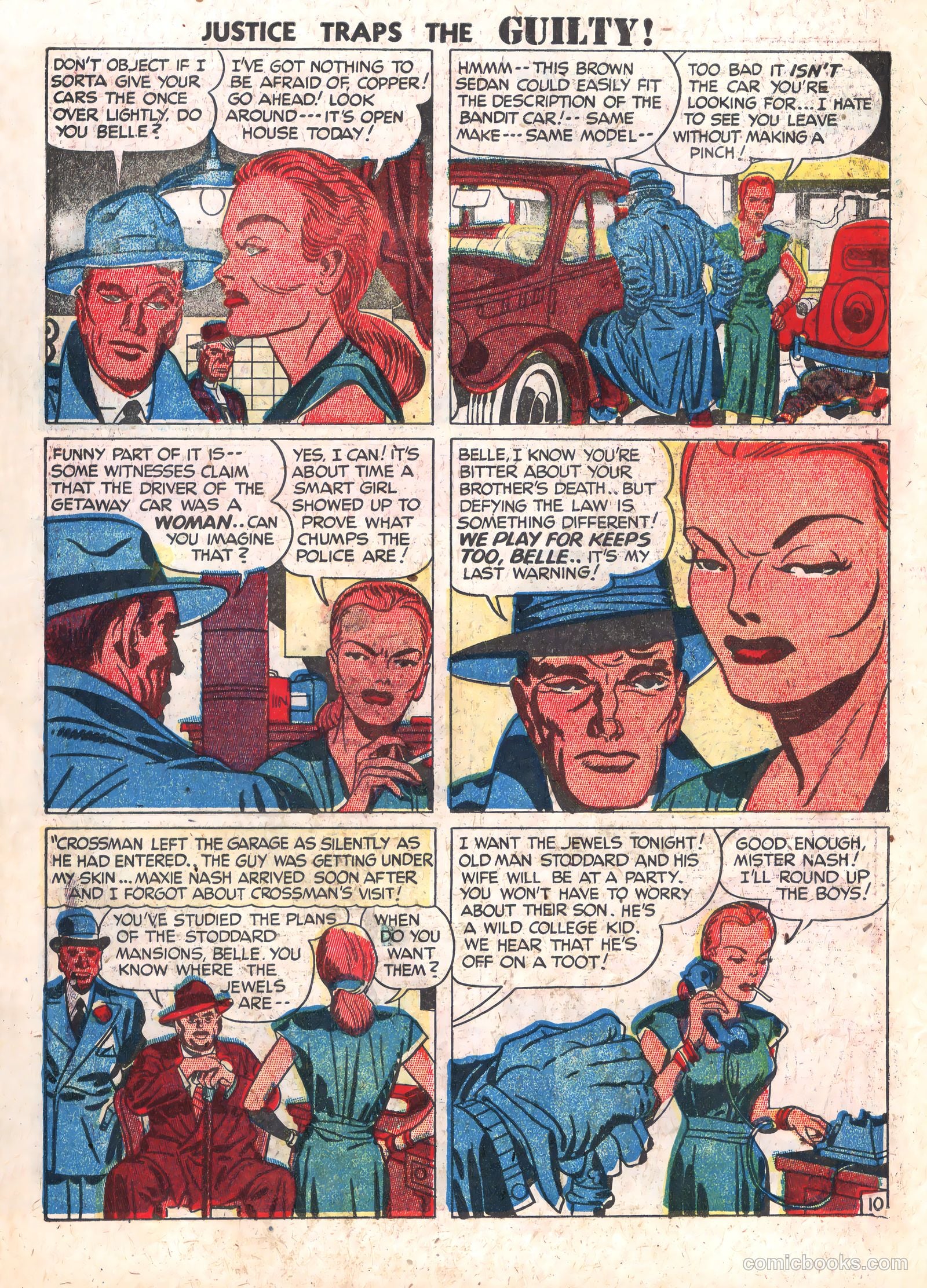 Justice Traps the Guilty #4 — page 12 of 52