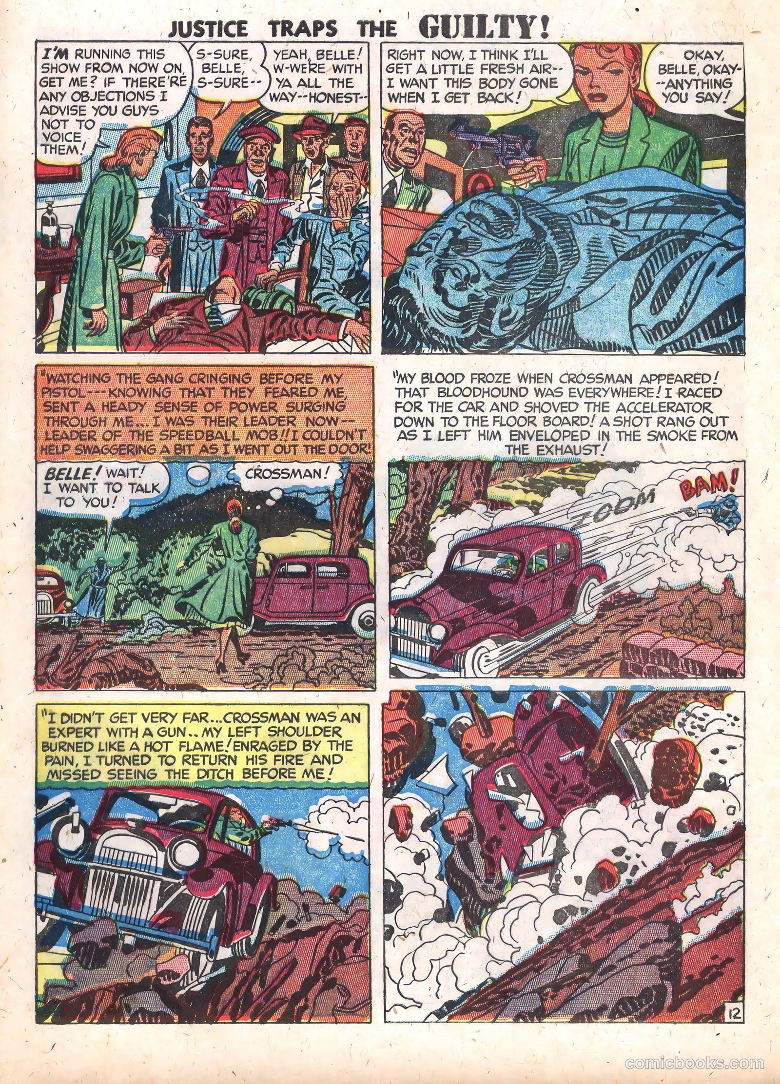 Justice Traps the Guilty #4 — page 14 of 52