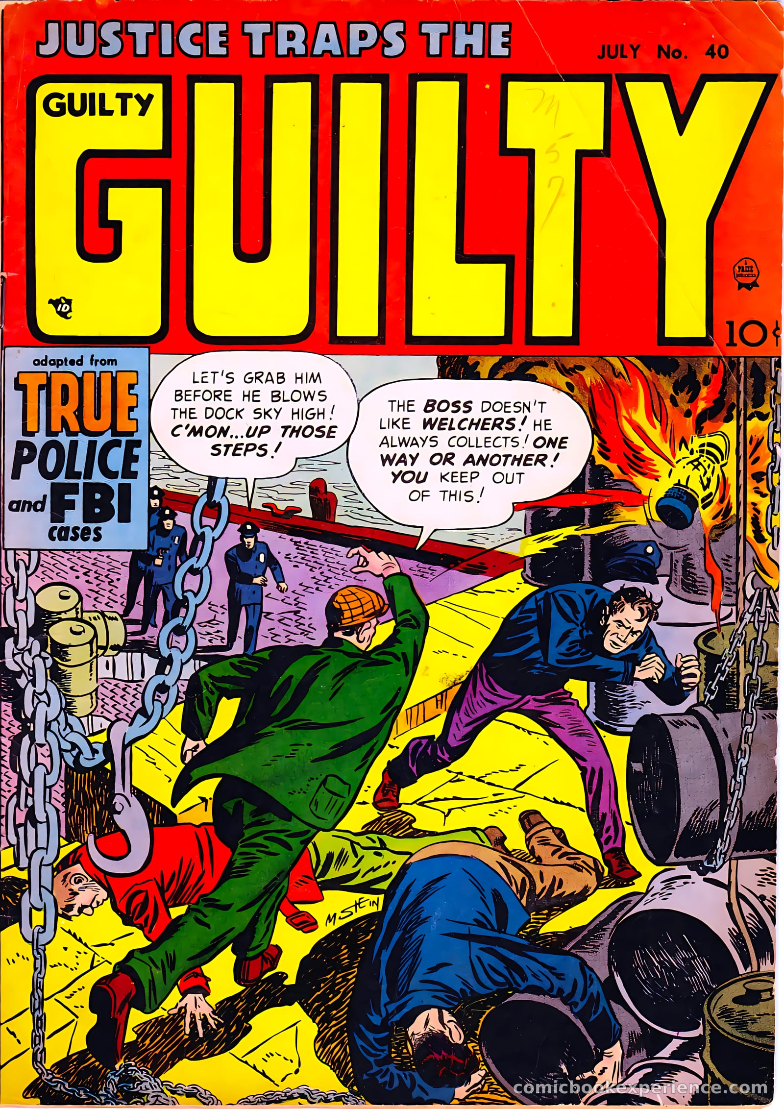 Justice Traps the Guilty #40 — page 1 of 36