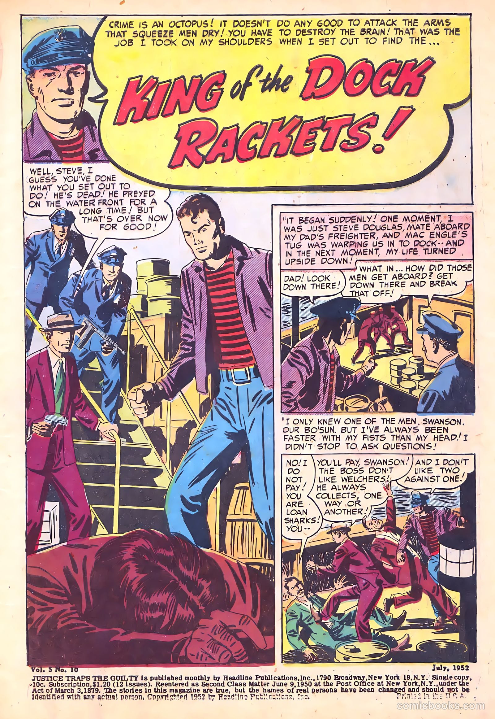 Justice Traps the Guilty #40 — page 3 of 36