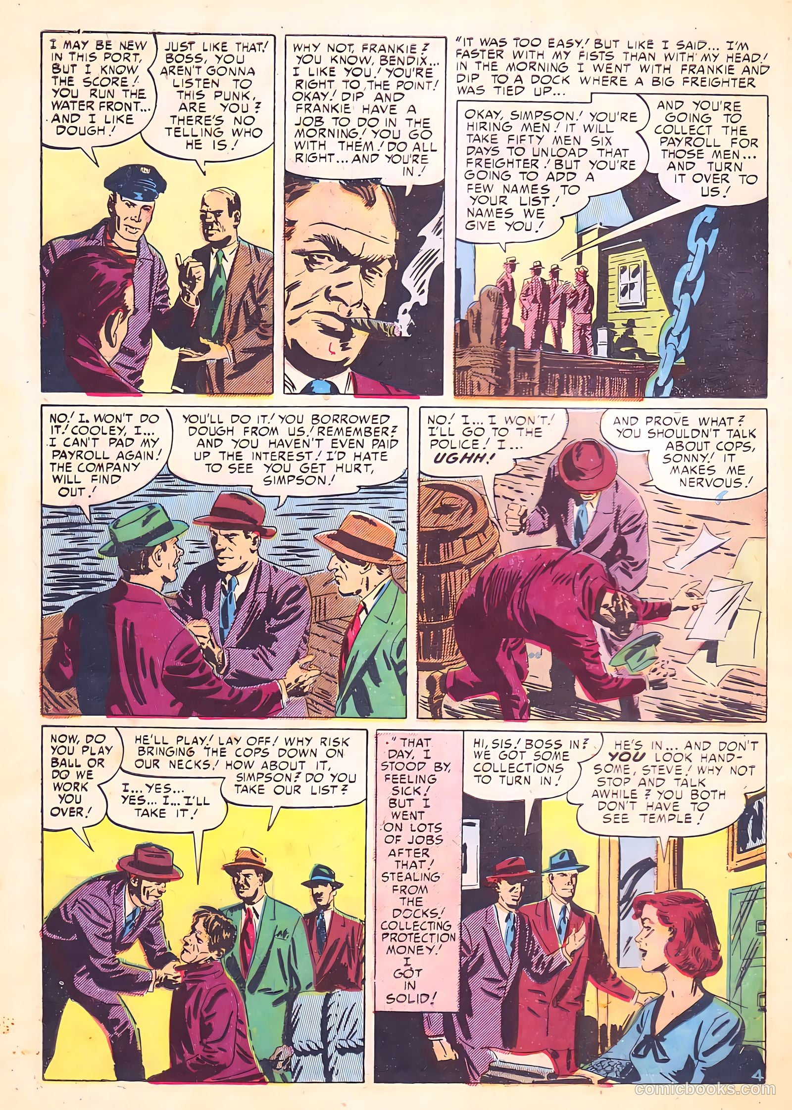 Justice Traps the Guilty #40 — page 6 of 36