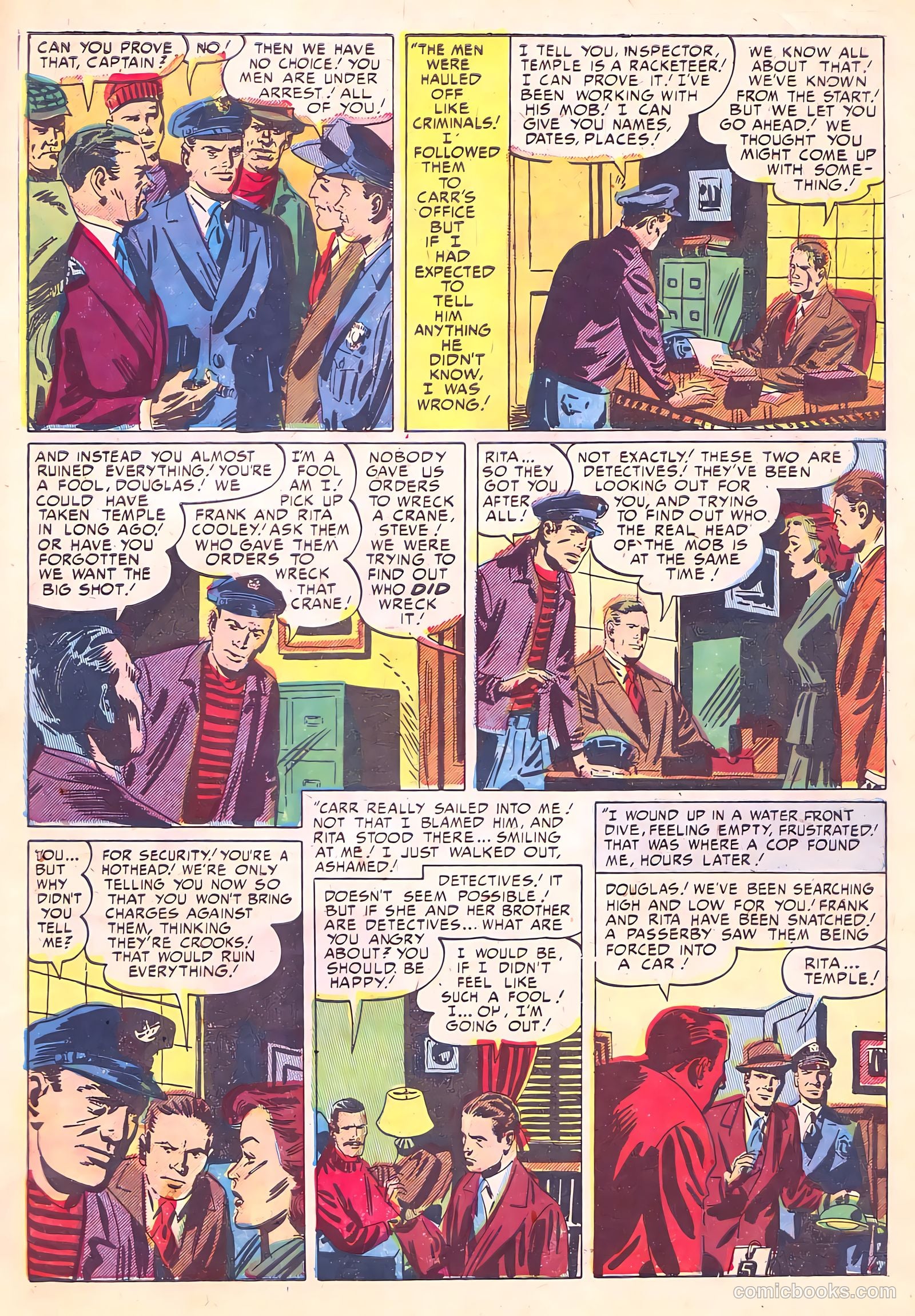 Justice Traps the Guilty #40 — page 9 of 36
