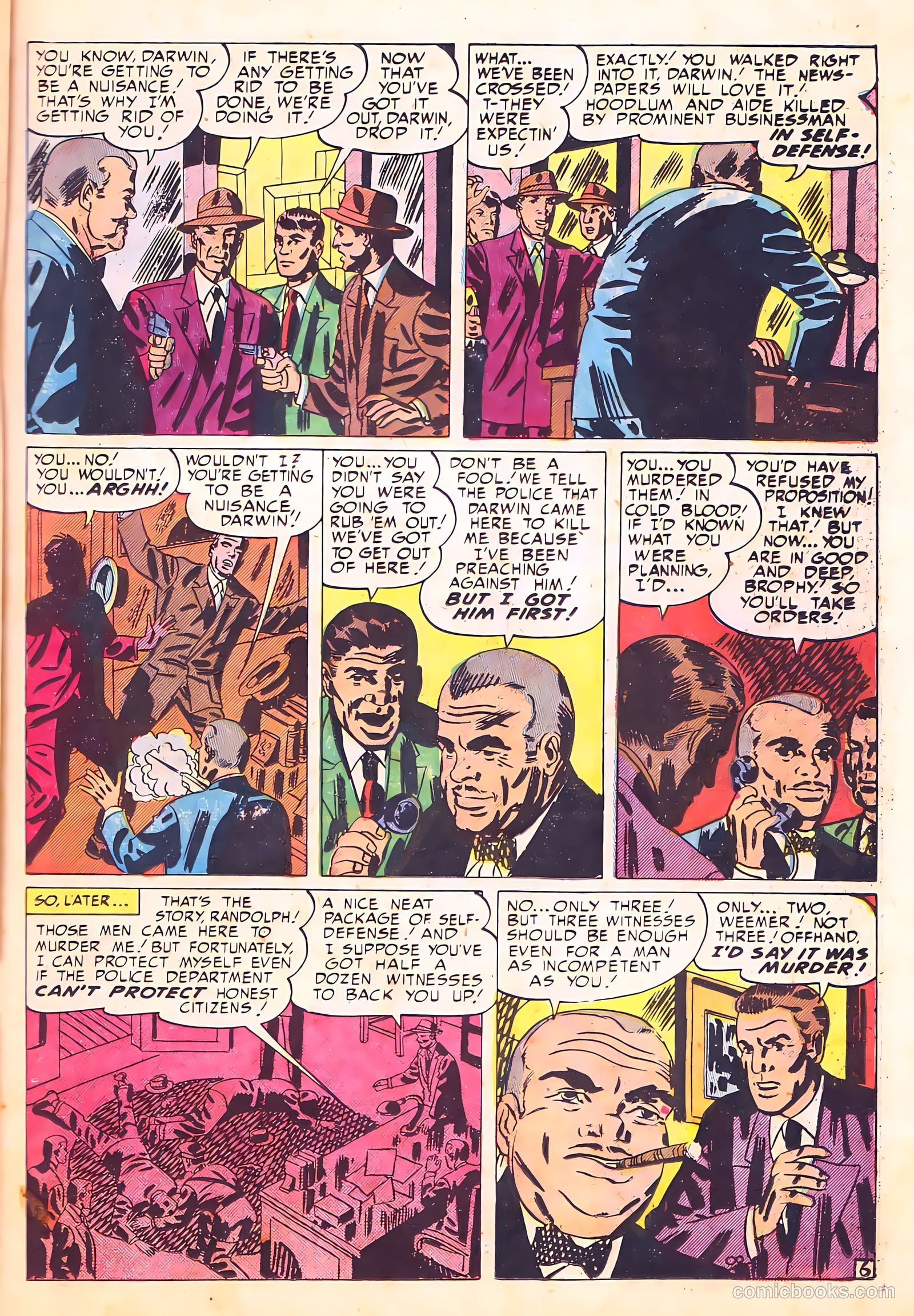 Justice Traps the Guilty #40 — page 21 of 36