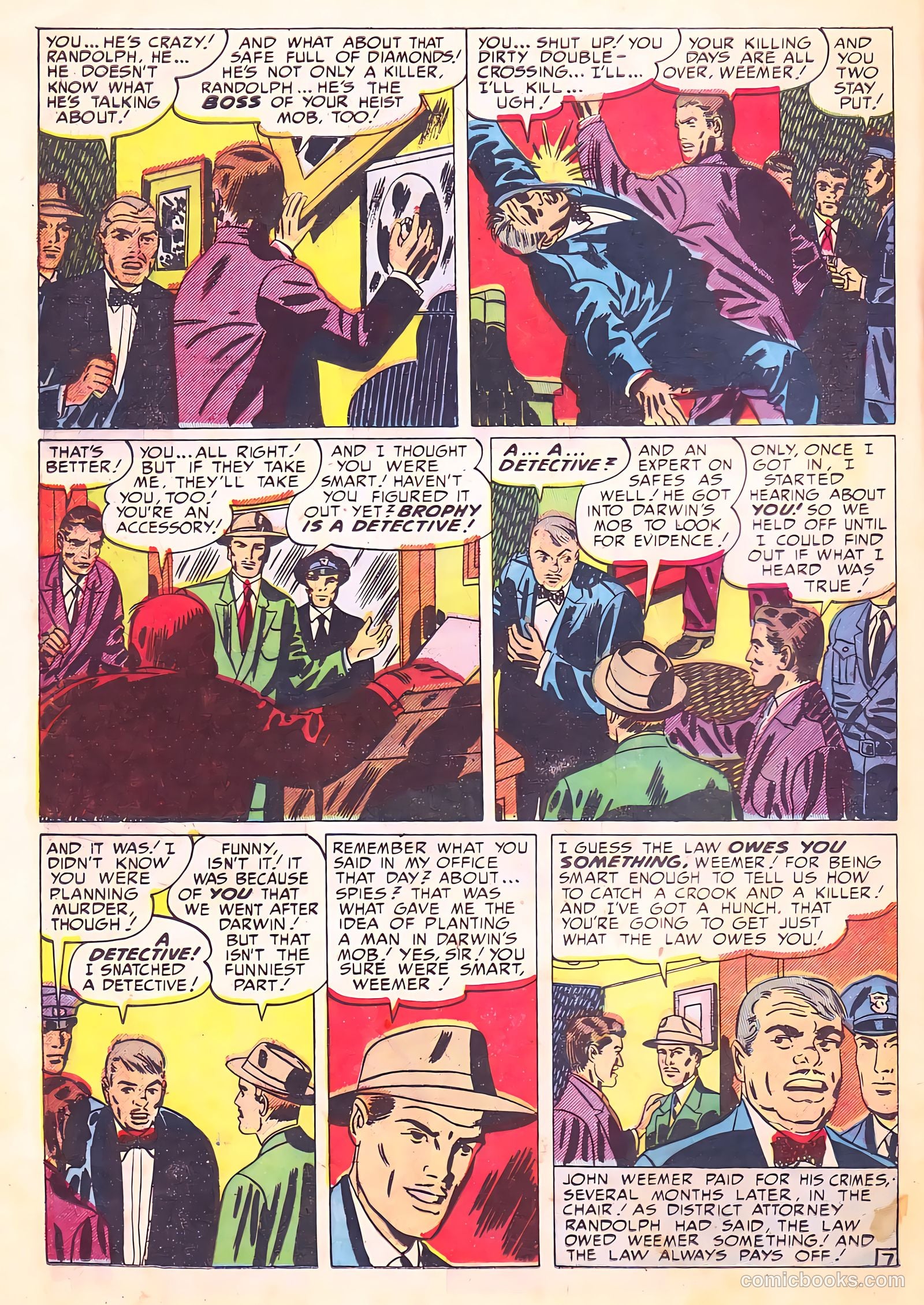 Justice Traps the Guilty #40 — page 22 of 36