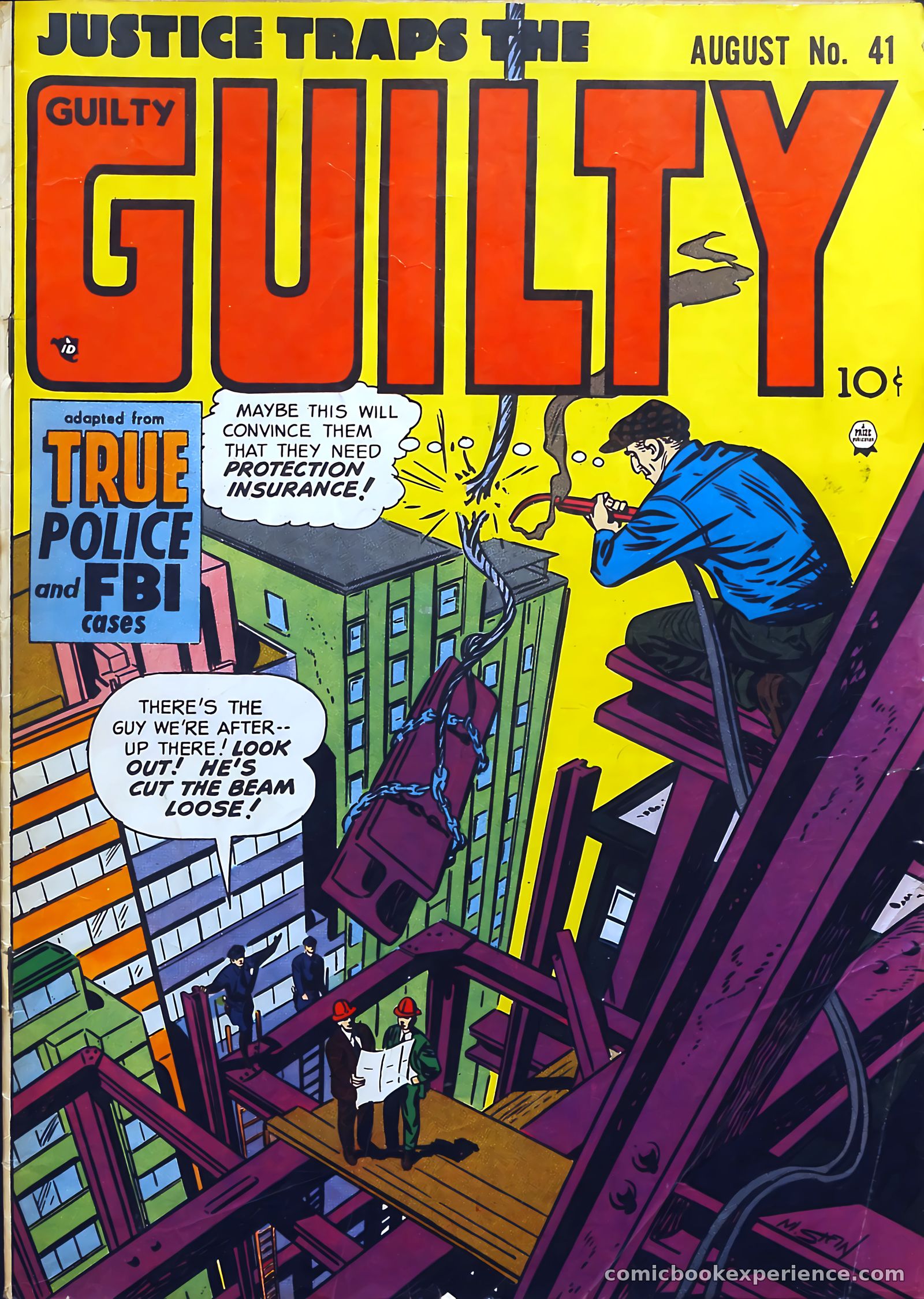 Justice Traps the Guilty #41 — page 1 of 36