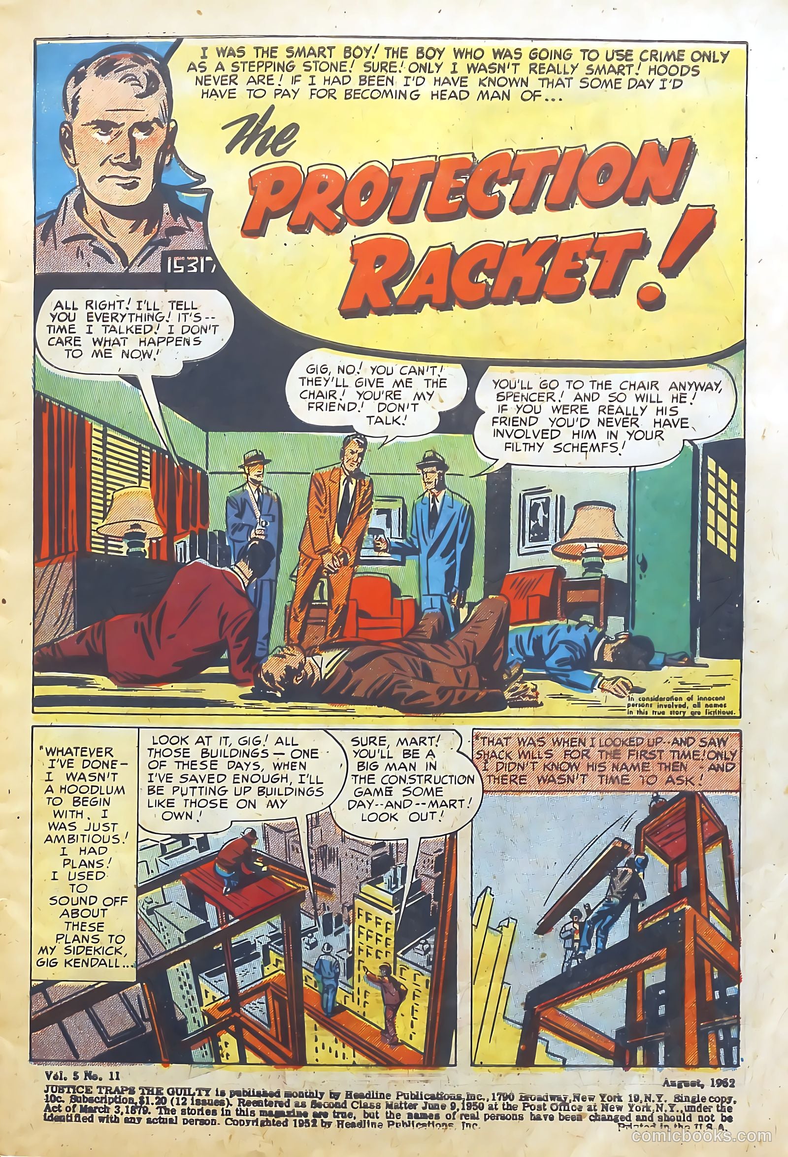 Justice Traps the Guilty #41 — page 3 of 36