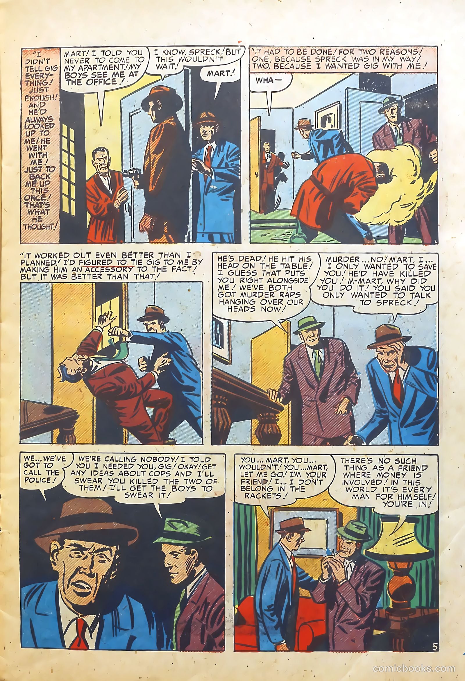 Justice Traps the Guilty #41 — page 7 of 36