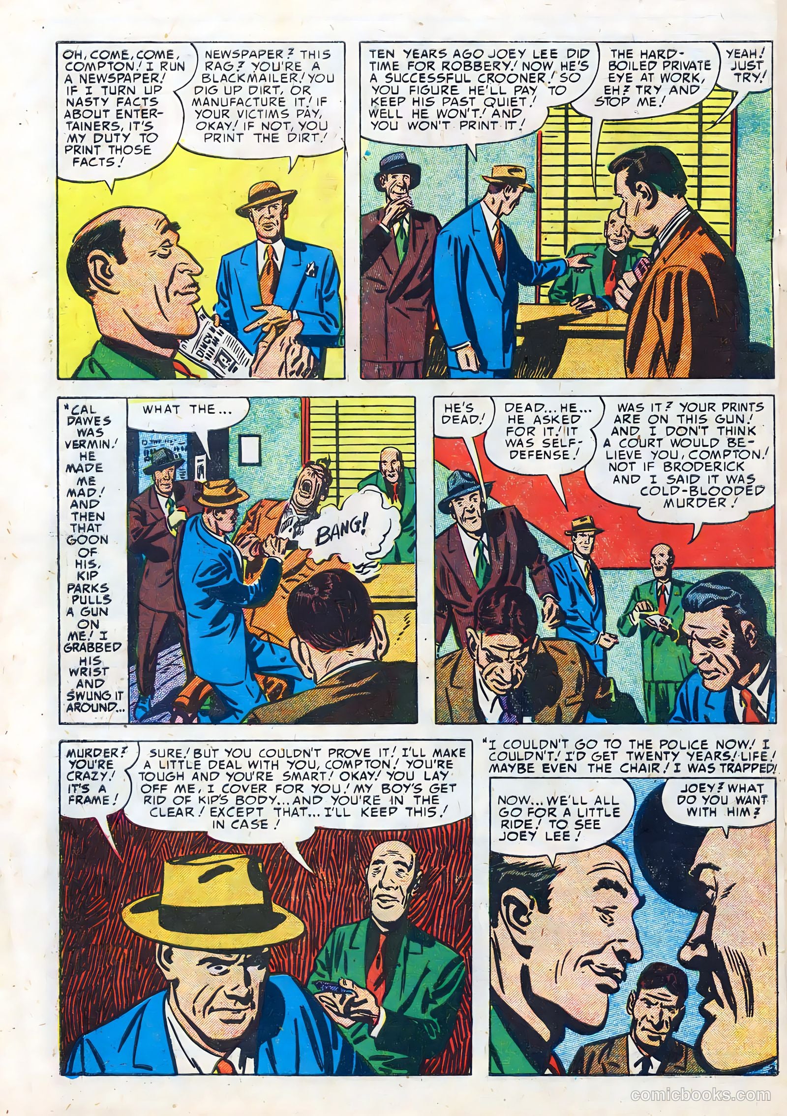 Justice Traps the Guilty #42 — page 4 of 44