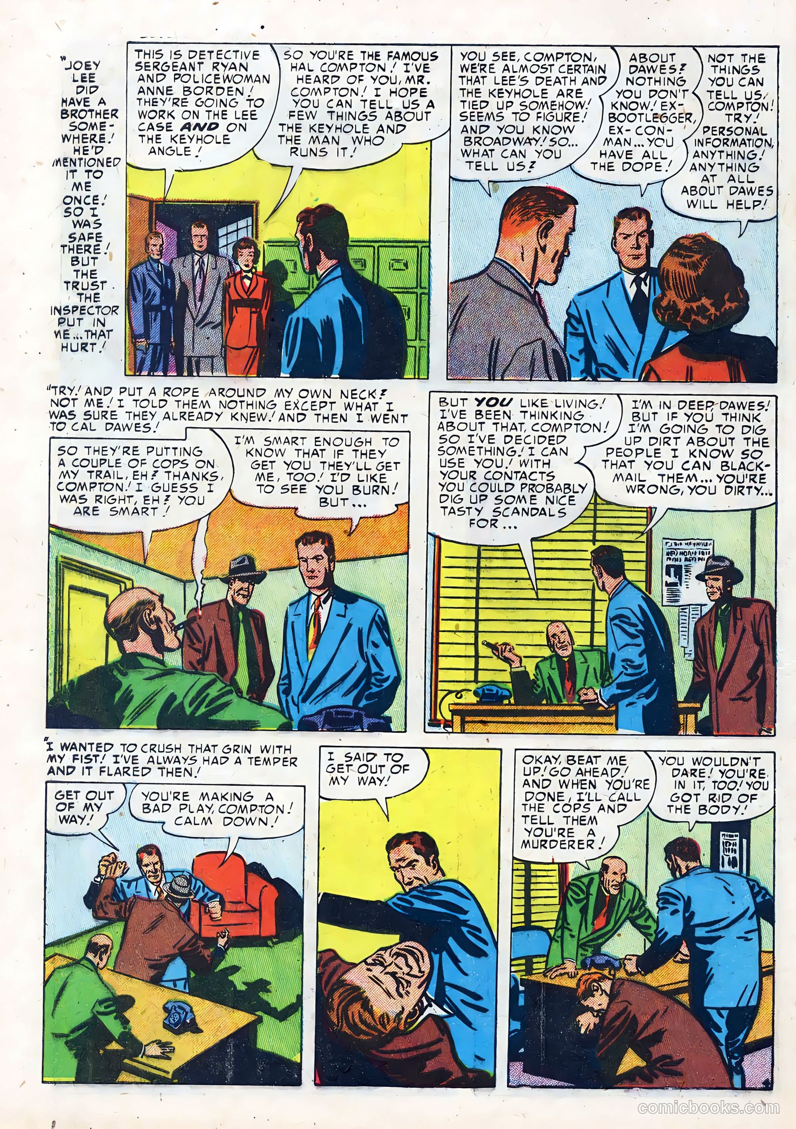 Justice Traps the Guilty #42 — page 6 of 44