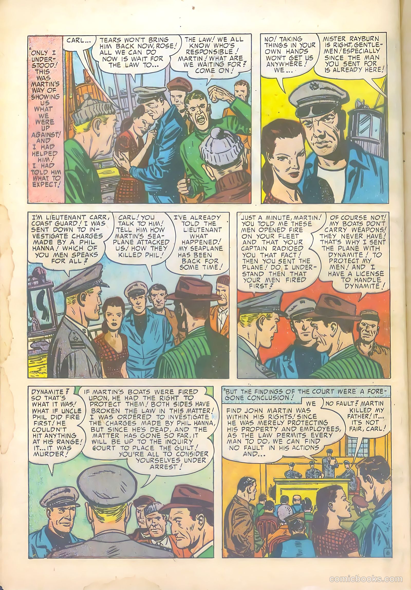 Justice Traps the Guilty #43 — page 8 of 44