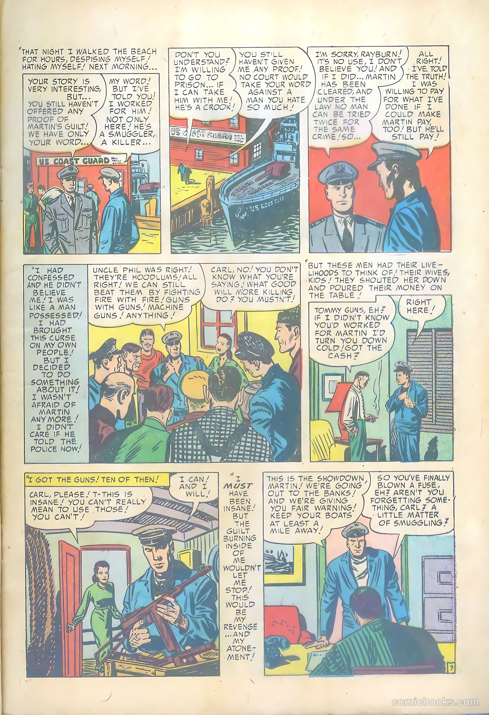 Justice Traps the Guilty #43 — page 9 of 44