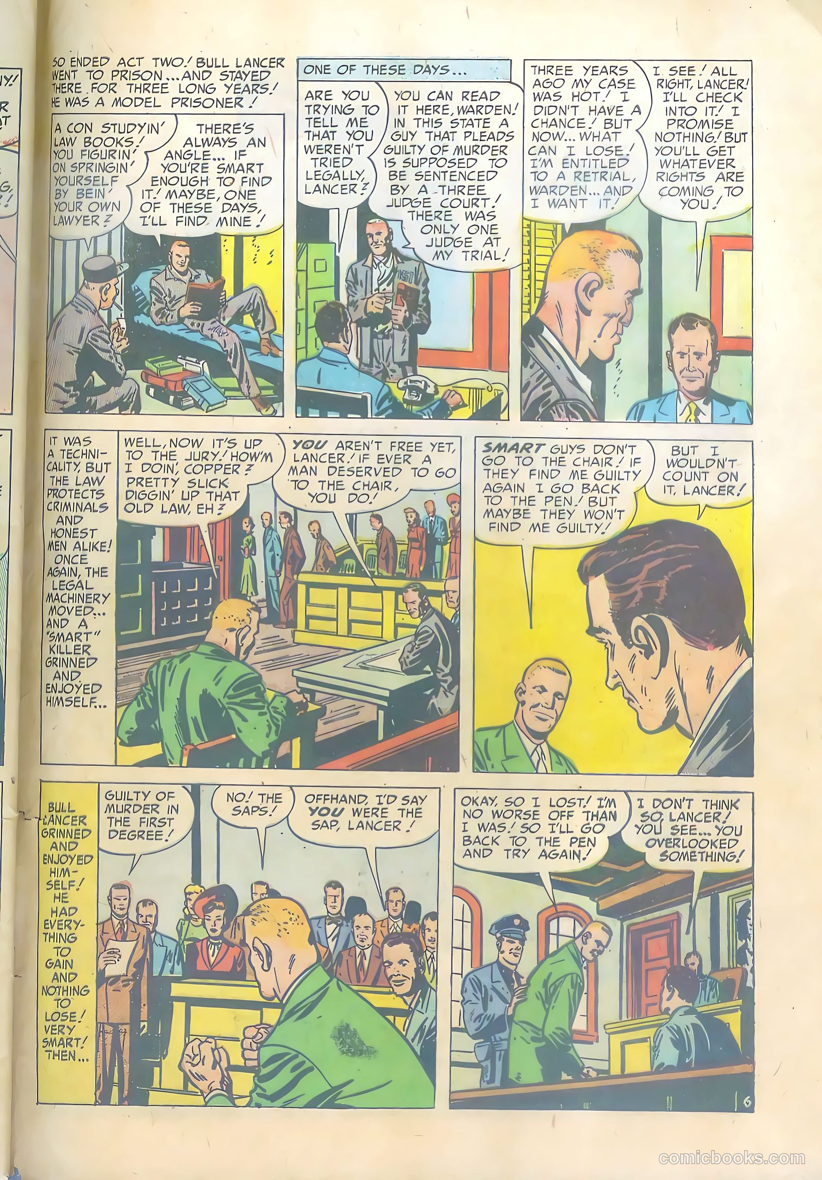 Justice Traps the Guilty #43 — page 39 of 44