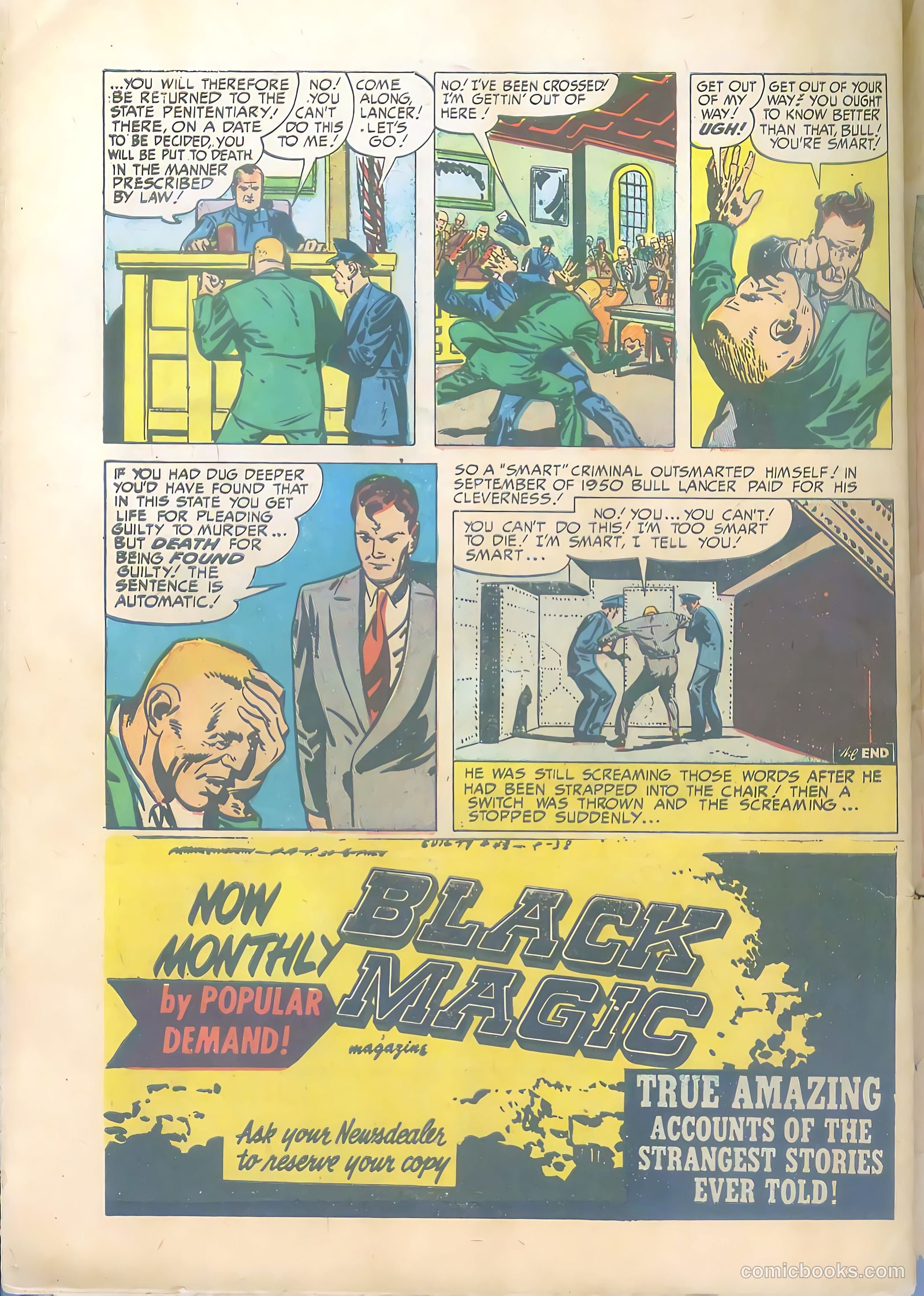Justice Traps the Guilty #43 — page 40 of 44