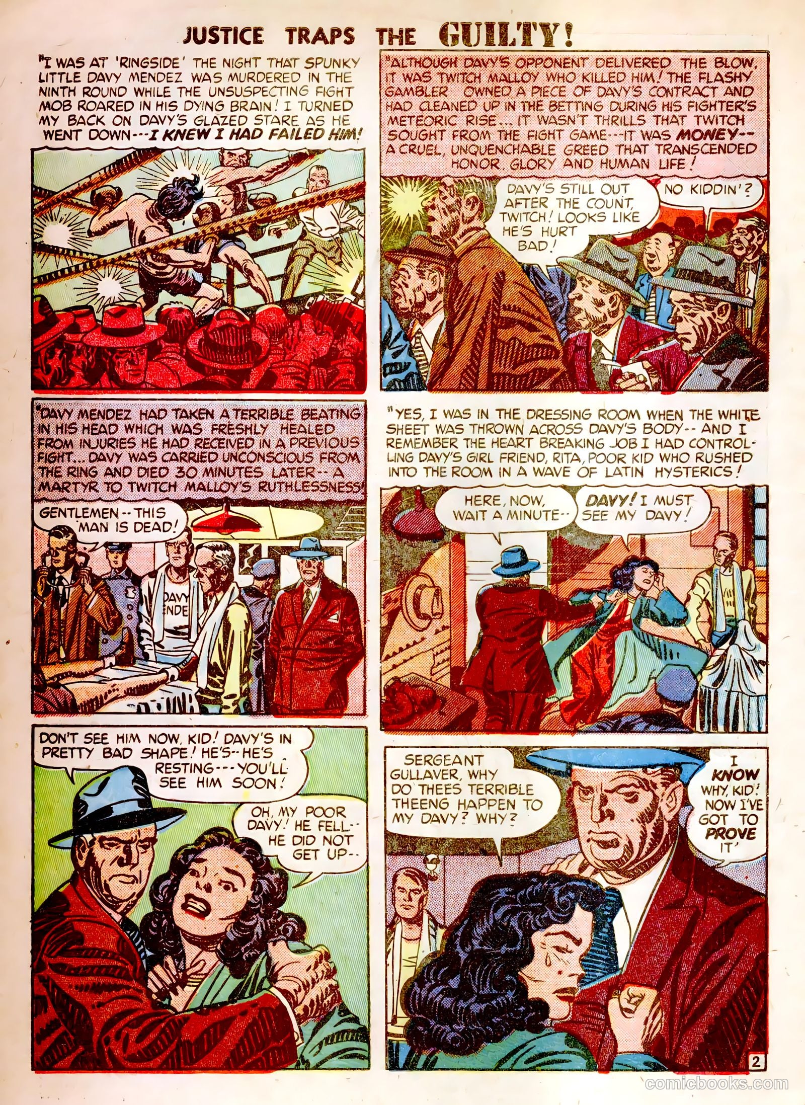 Justice Traps the Guilty #5 — page 4 of 52