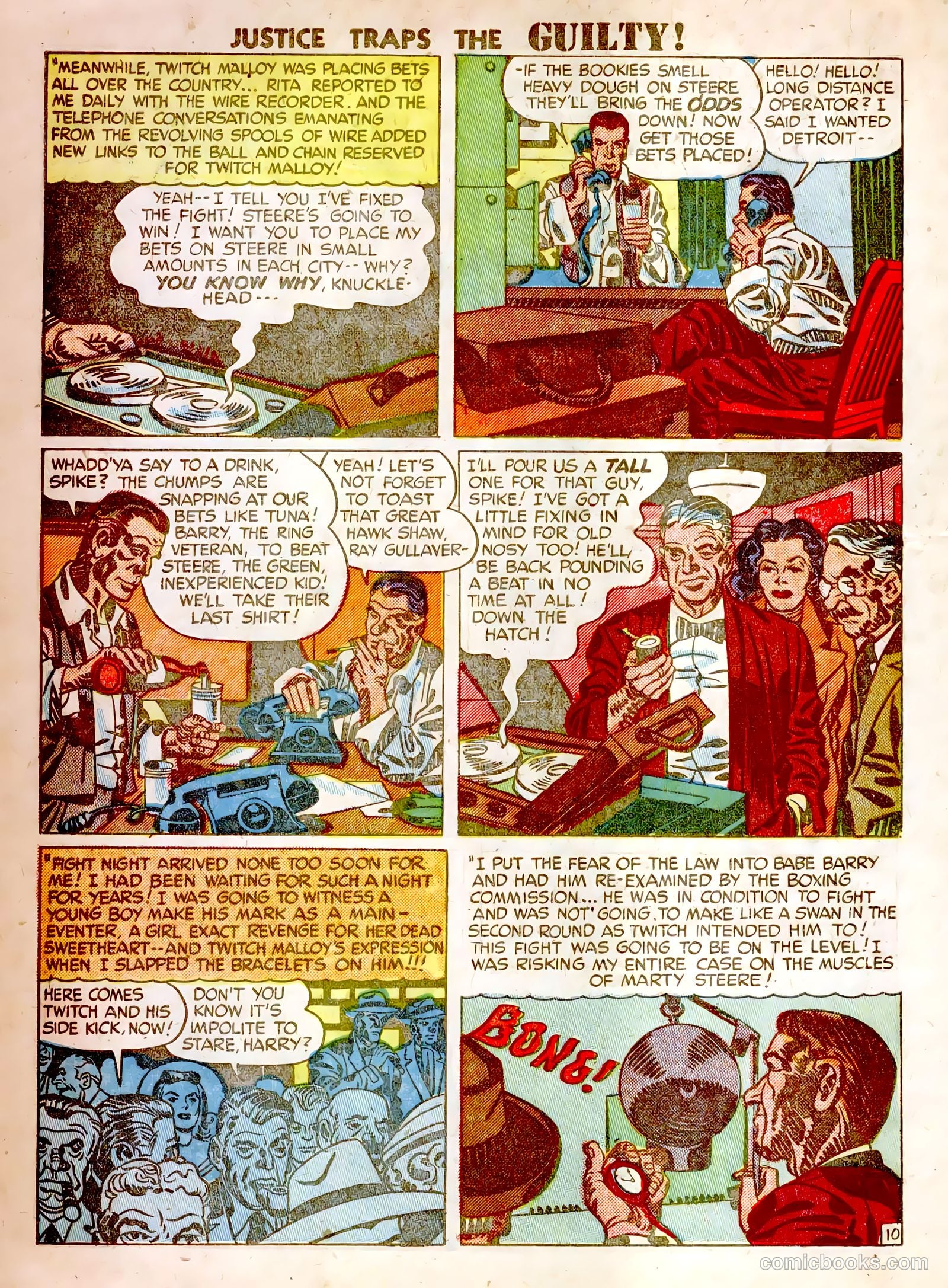 Justice Traps the Guilty #5 — page 12 of 52