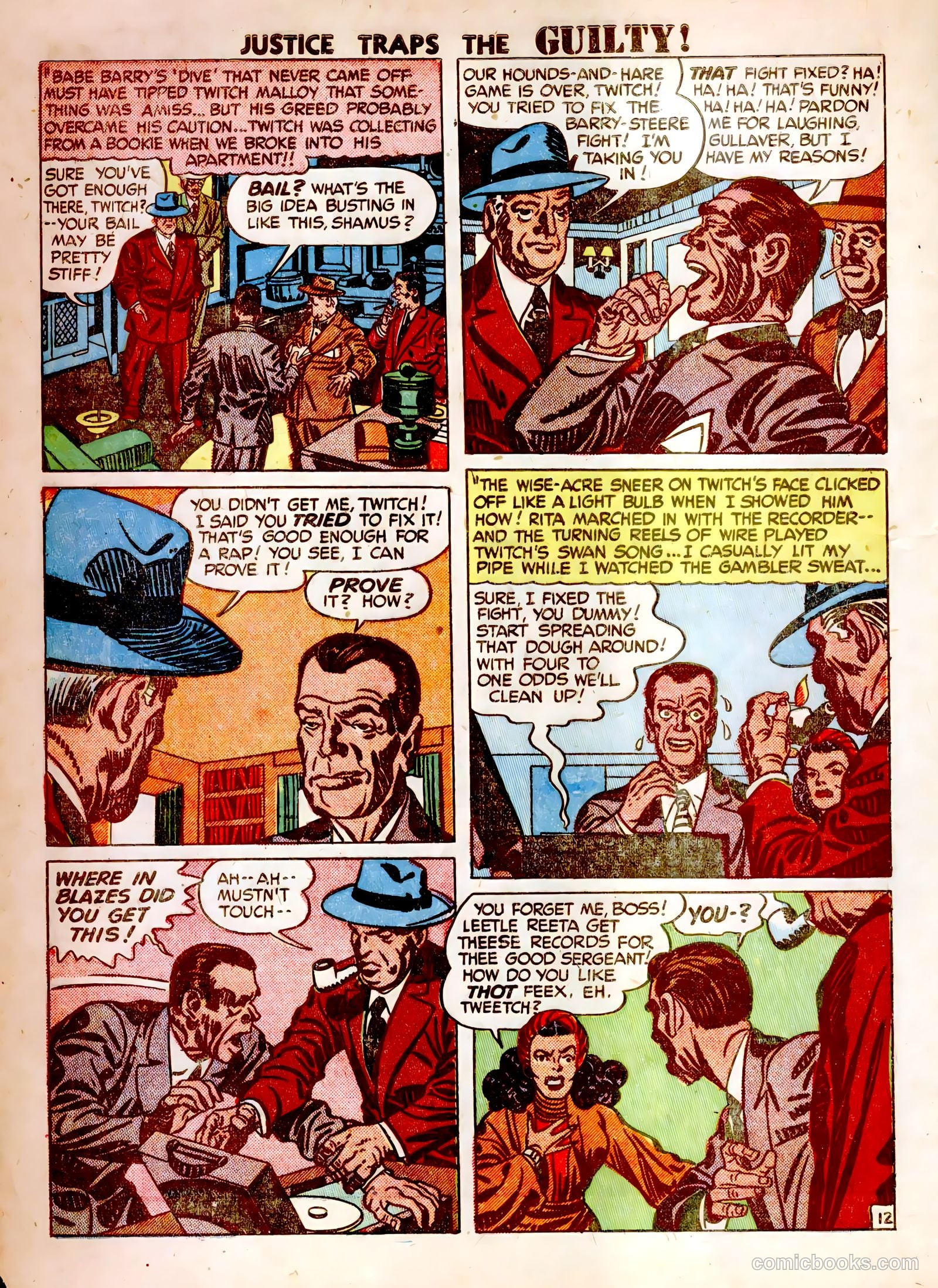 Justice Traps the Guilty #5 — page 14 of 52