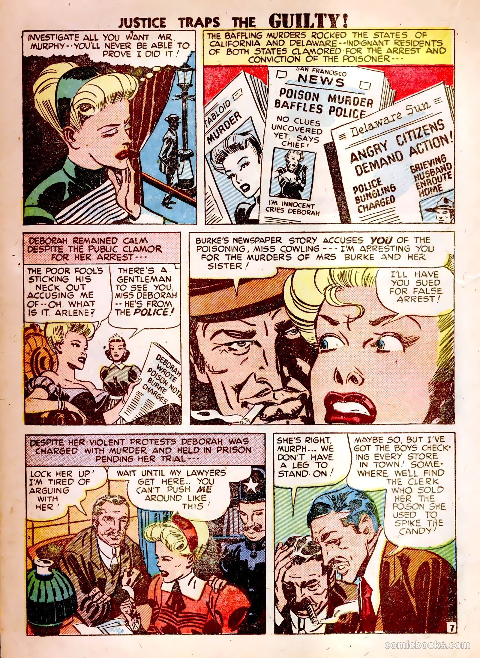 Justice Traps the Guilty #5 — page 22 of 52