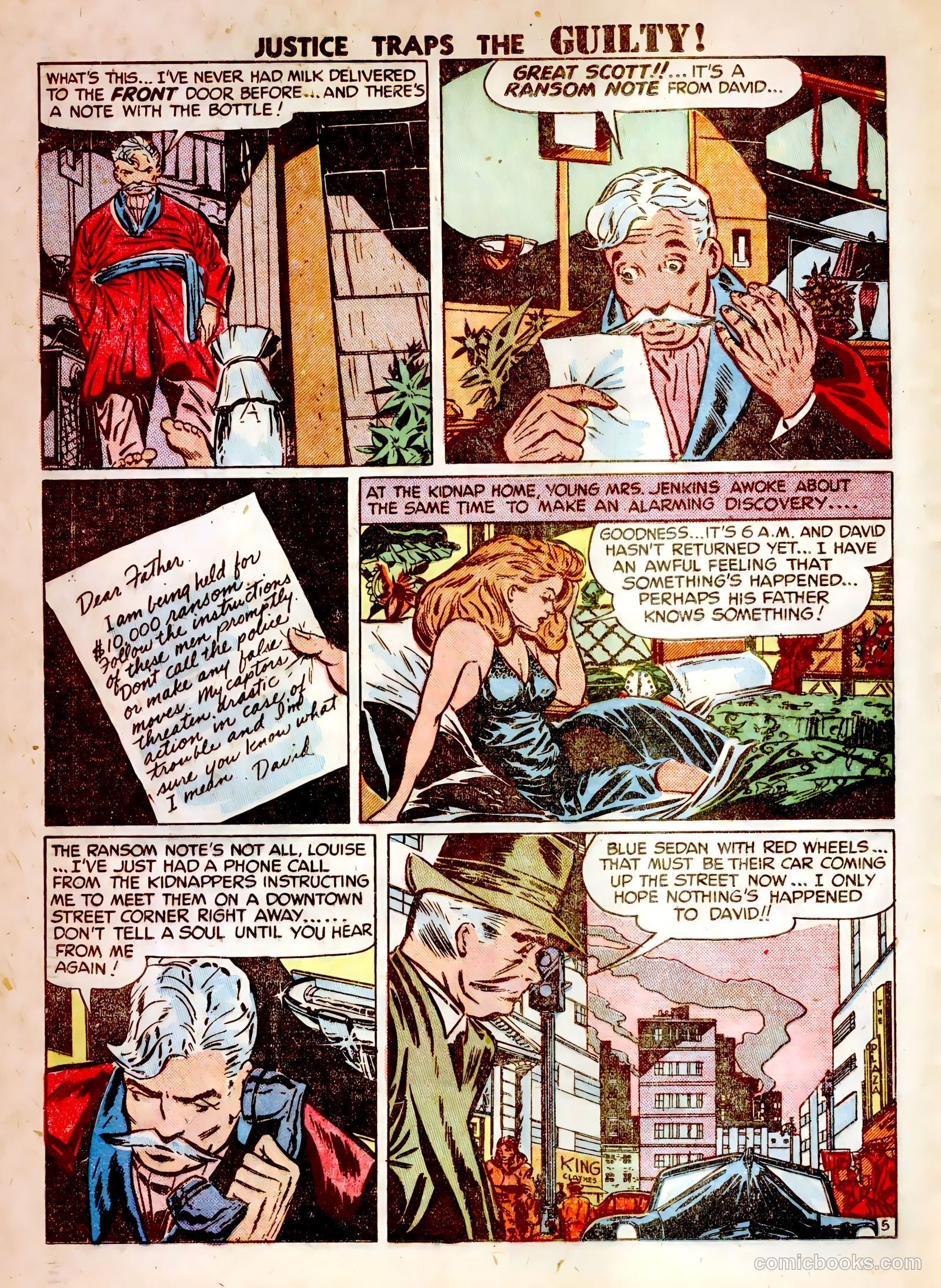 Justice Traps the Guilty #5 — page 38 of 52