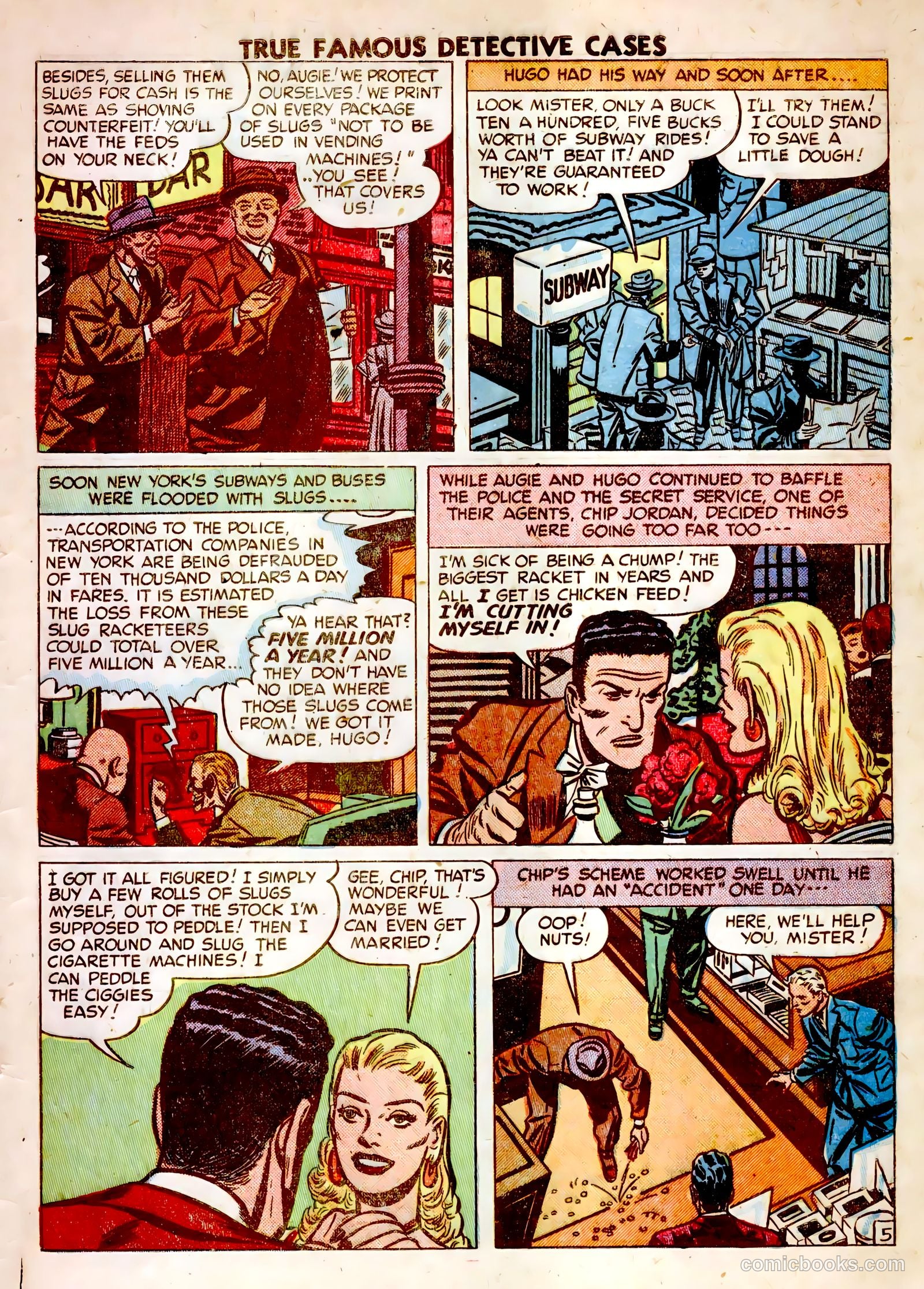 Justice Traps the Guilty #5 — page 45 of 52