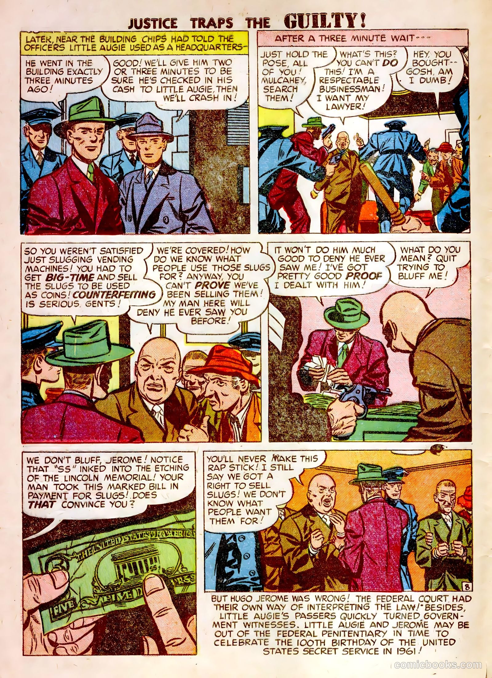 Justice Traps the Guilty #5 — page 48 of 52