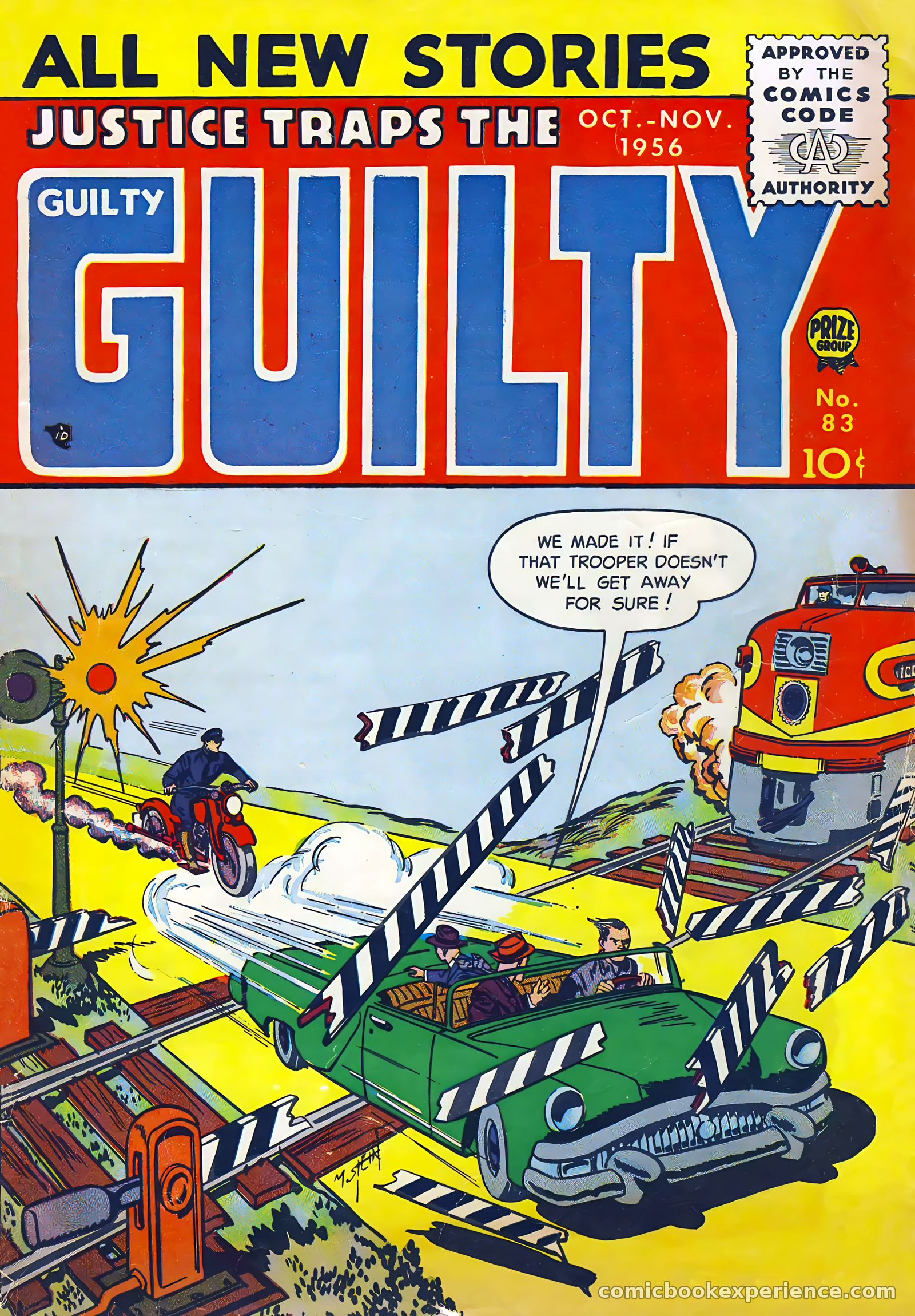 Justice Traps the Guilty #5 (83) — page 1 of 36