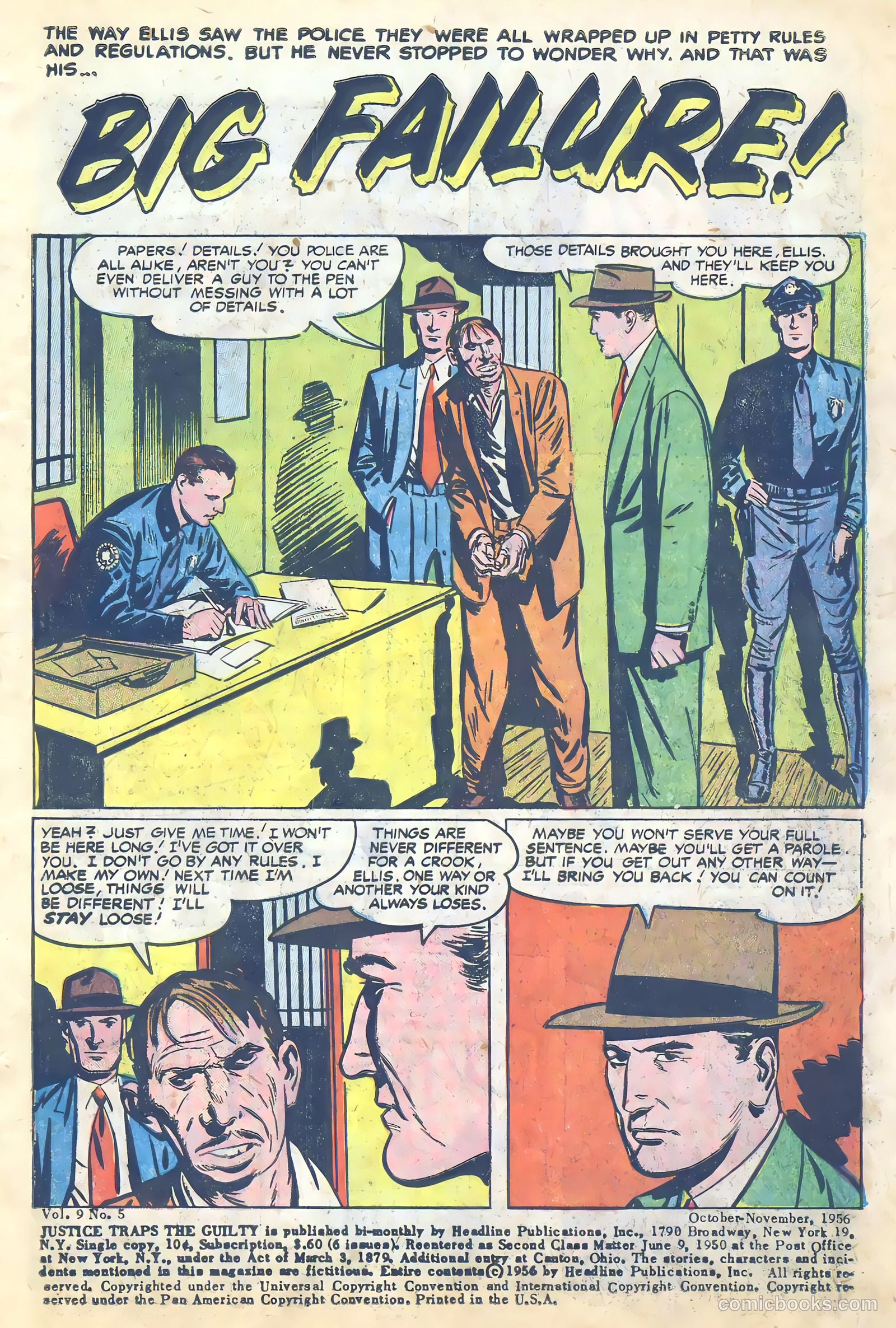 Justice Traps the Guilty #5 (83) — page 3 of 36