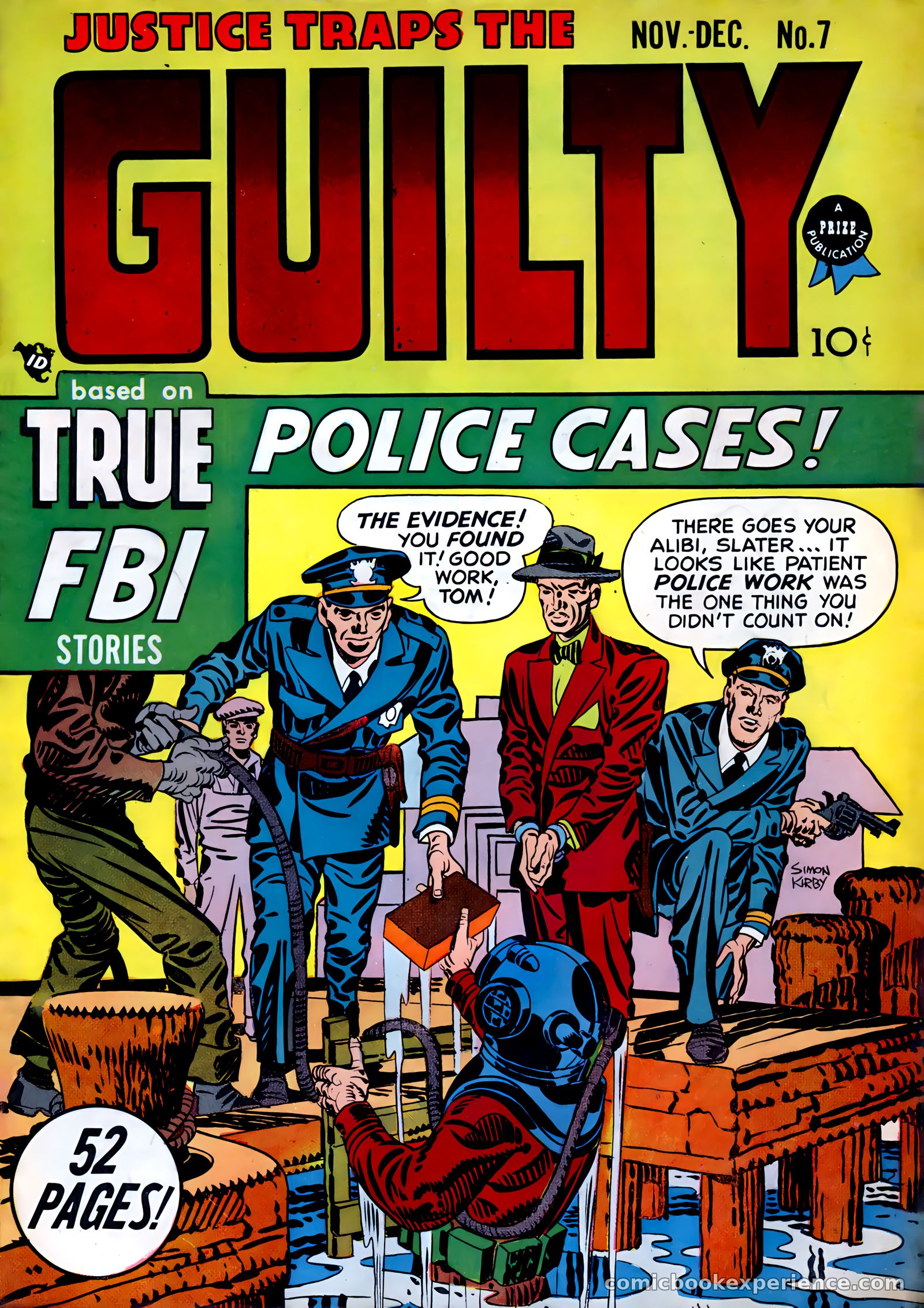 Justice Traps the Guilty #7 — page 1 of 52
