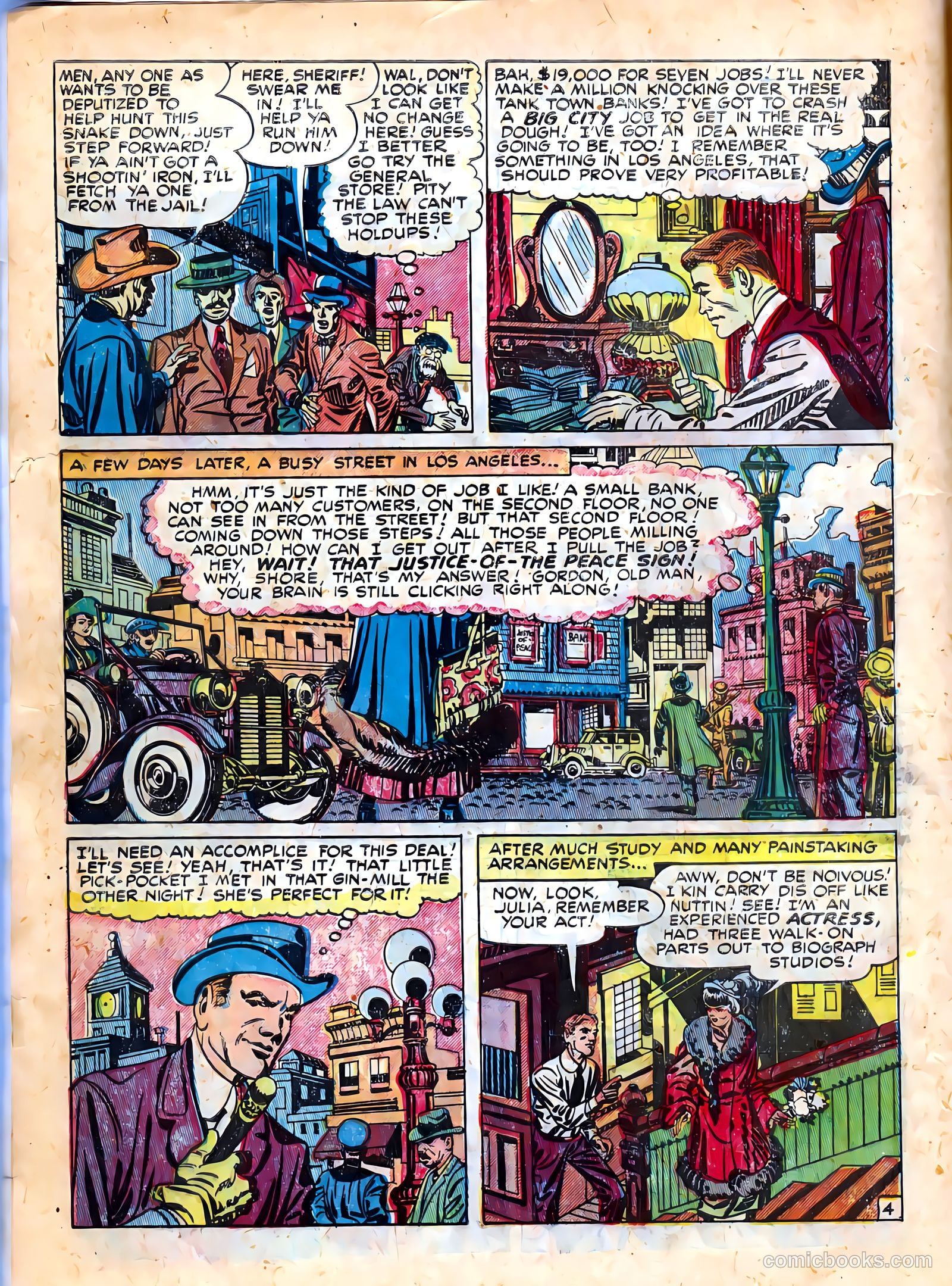 Justice Traps the Guilty #9 — page 6 of 53