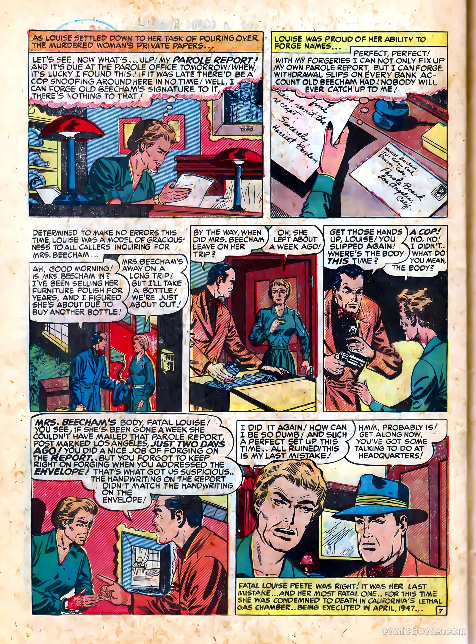 Justice Traps the Guilty #9 — page 36 of 53