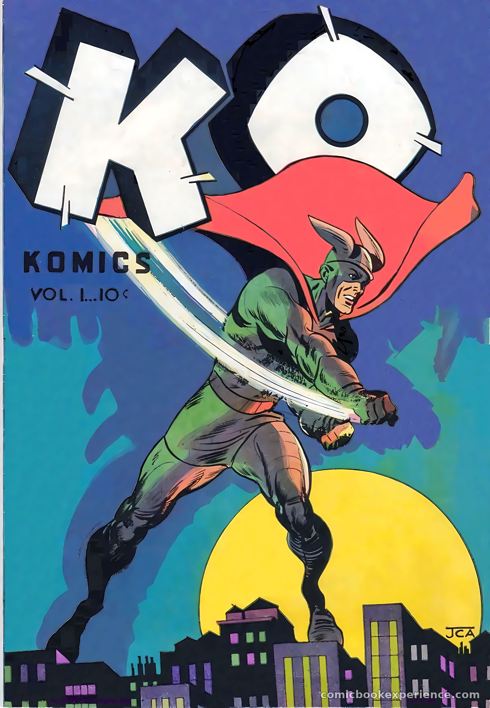 K-O Komics #1 — page 1 of 35
