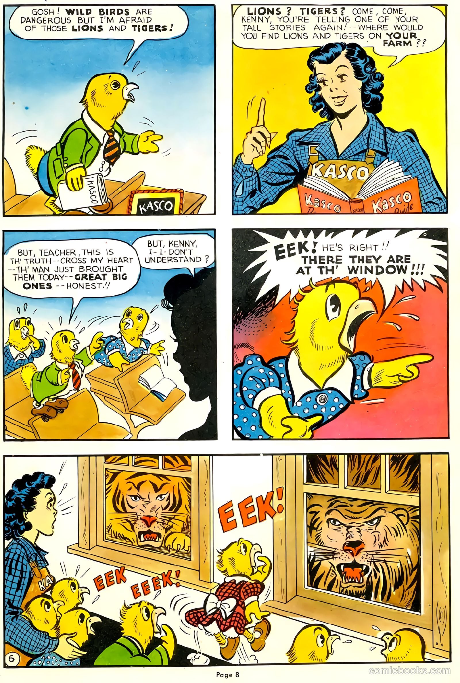 Kasco Komics #1 — page 28 of 28