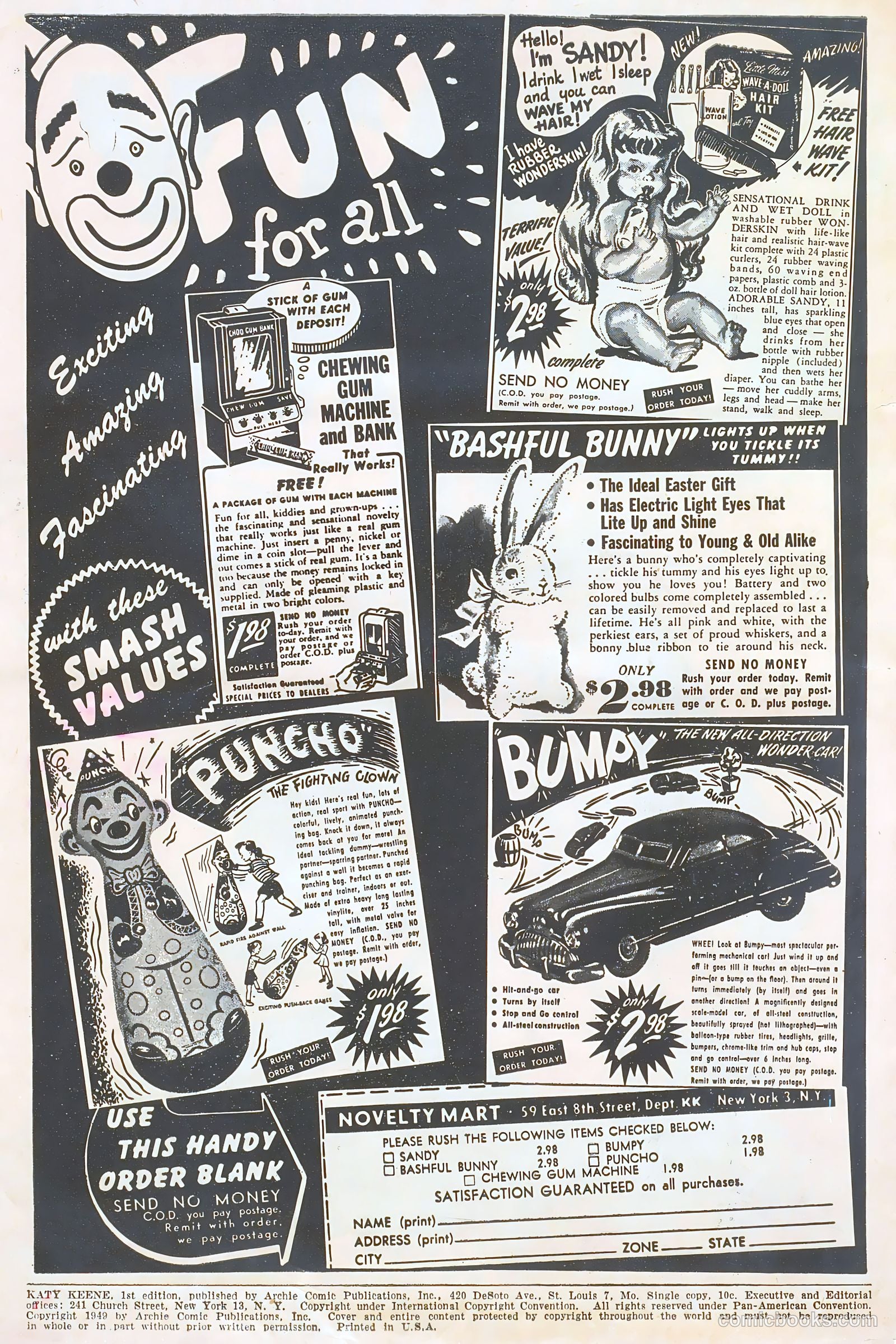 Katy Keene Comics #1 — page 2 of 36