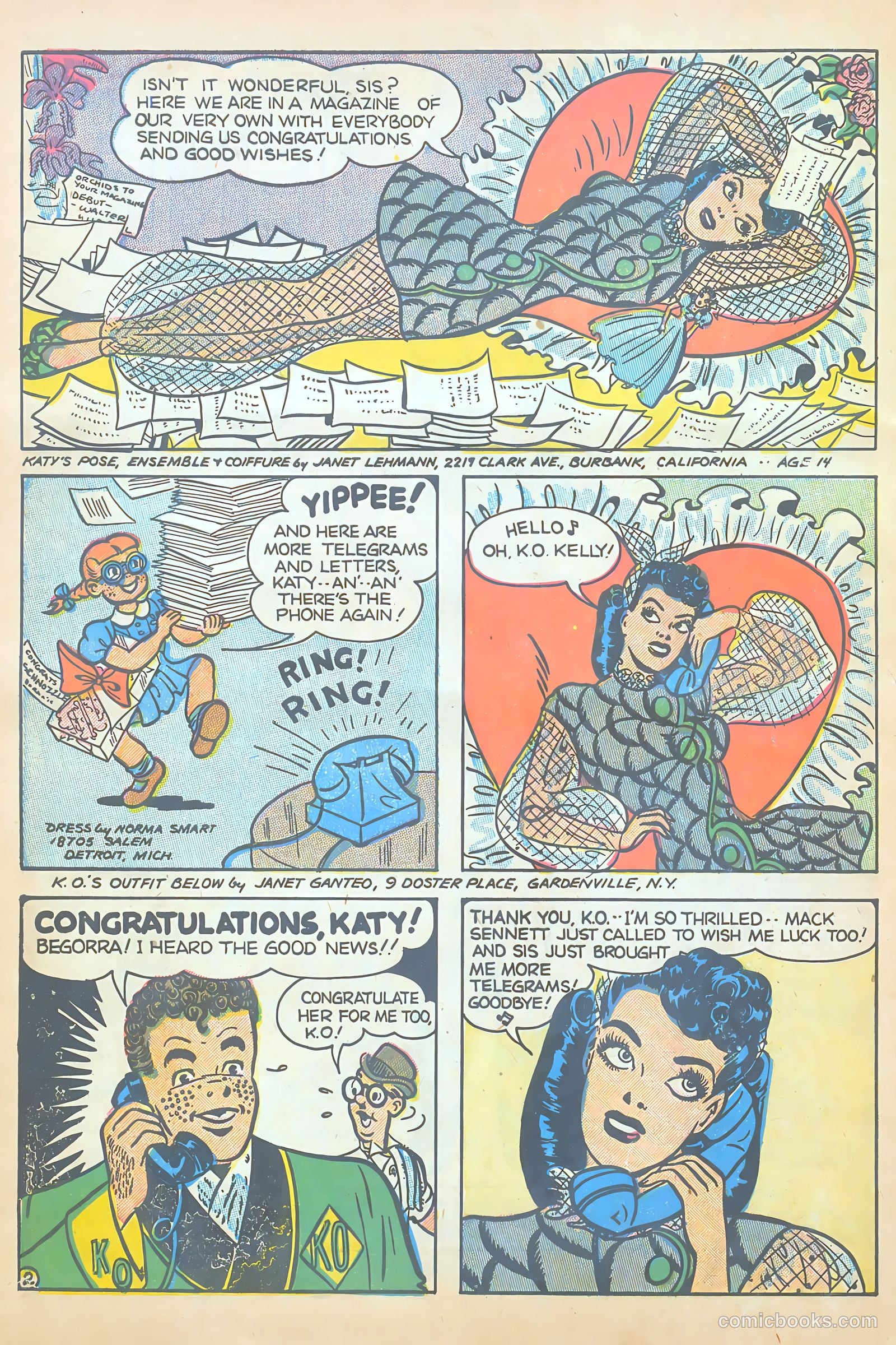 Katy Keene Comics #1 — page 4 of 36