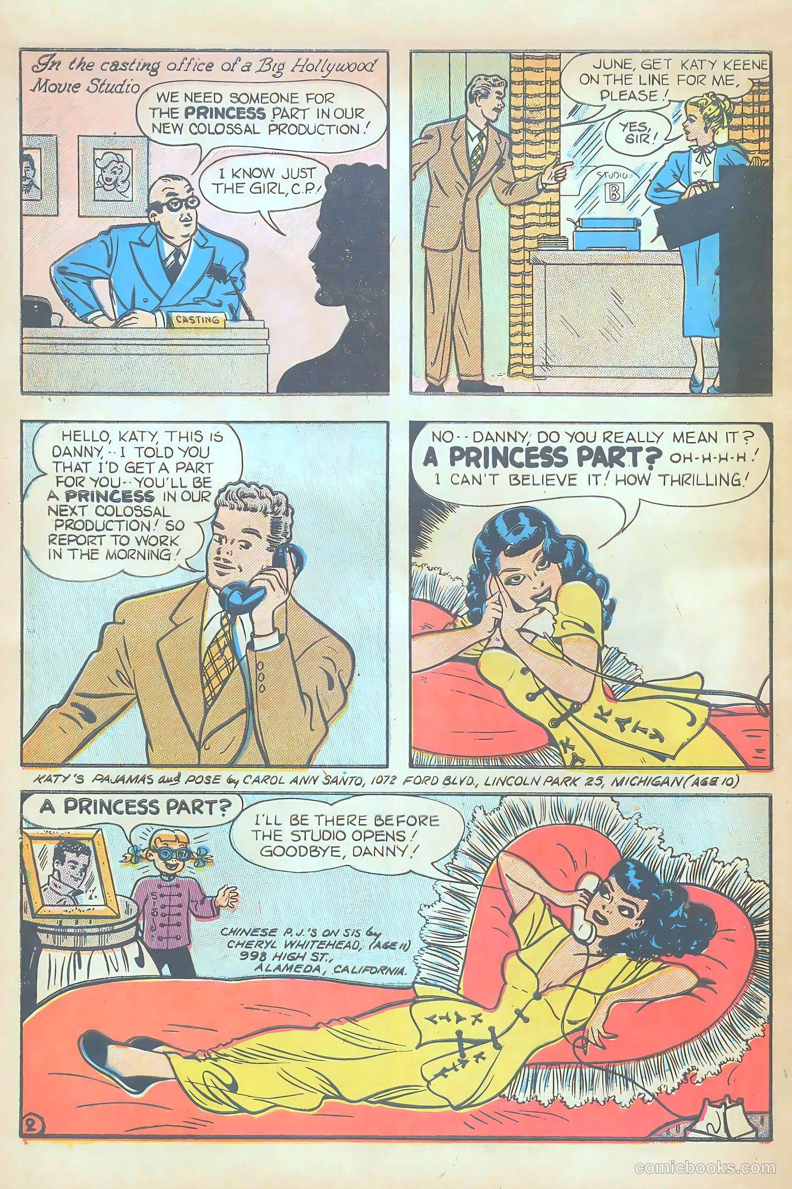 Katy Keene Comics #3 — page 4 of 36