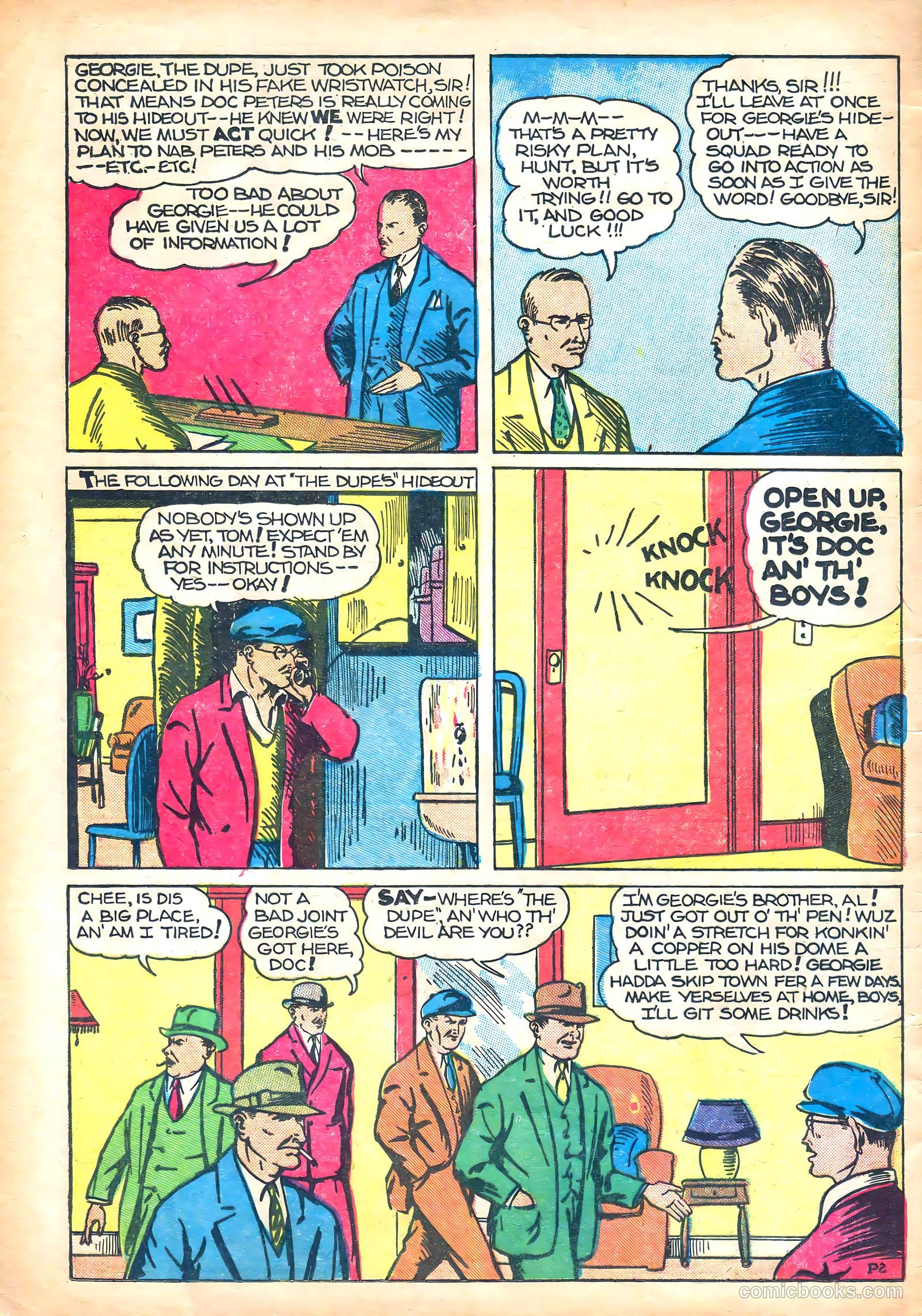 Keen Detective Funnies #1 — page 4 of 52