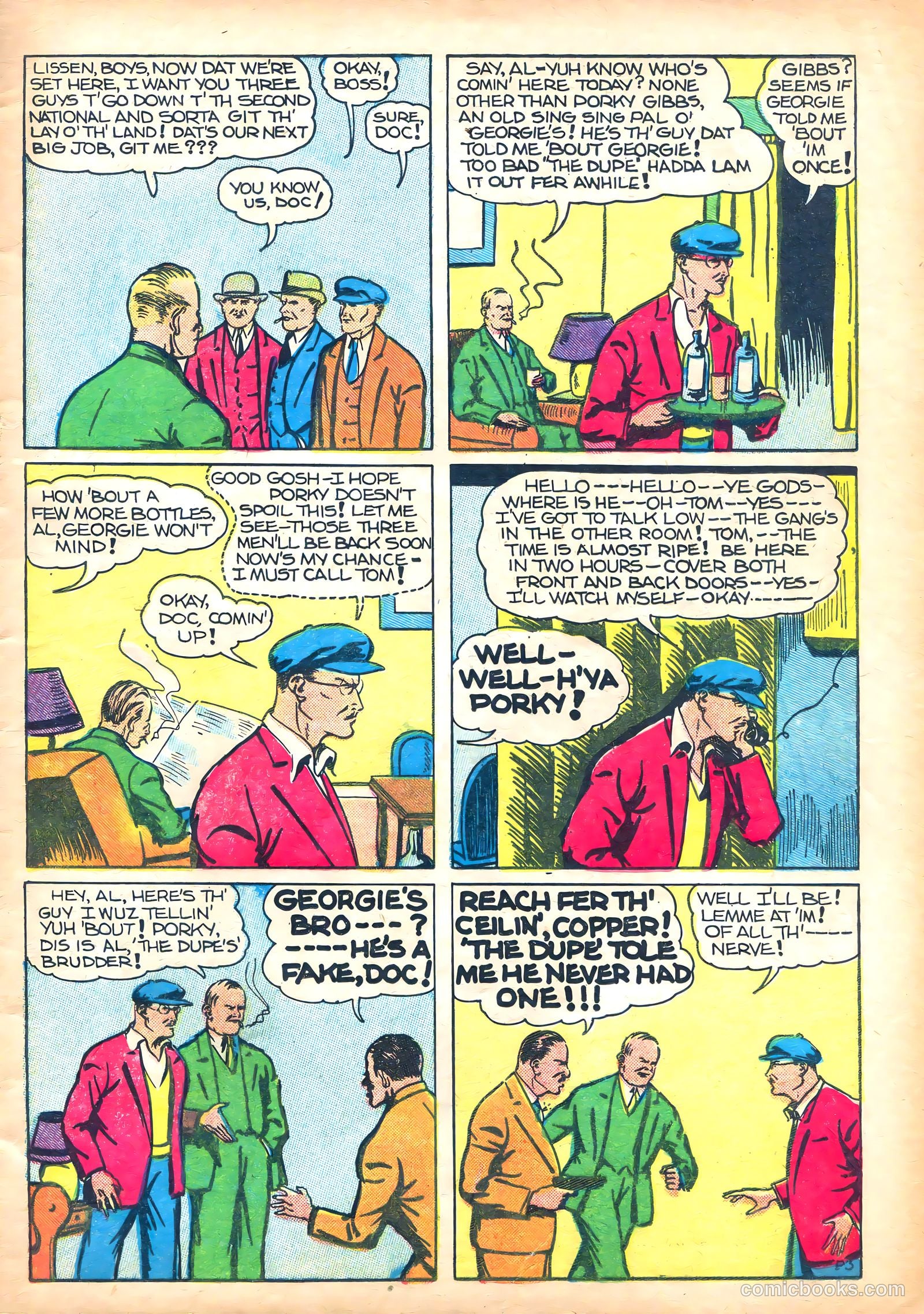 Keen Detective Funnies #1 — page 5 of 52