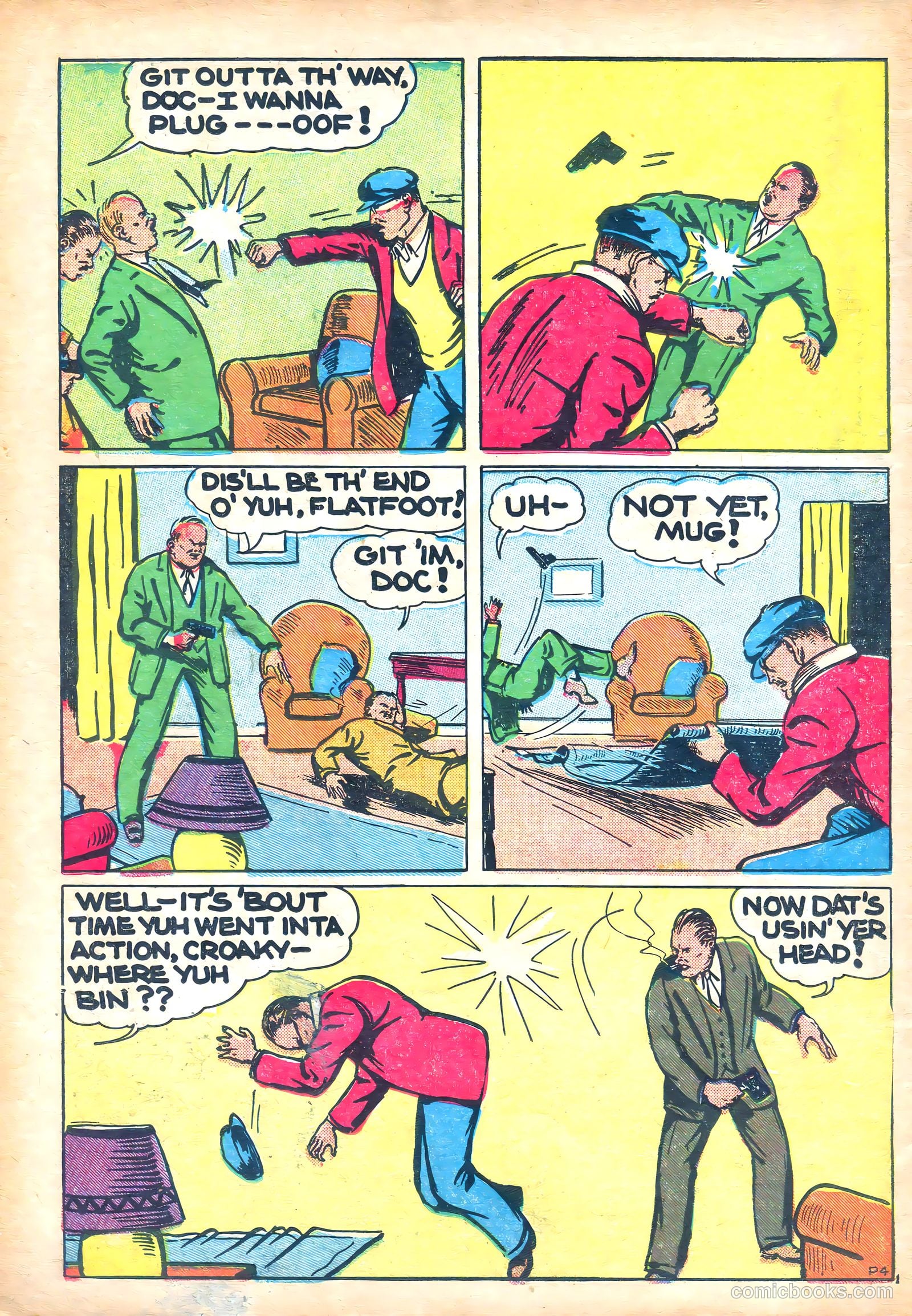 Keen Detective Funnies #1 — page 6 of 52