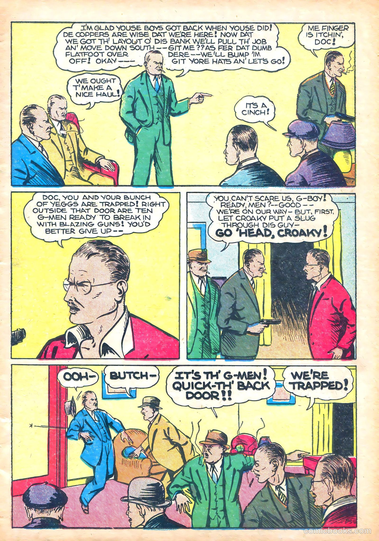 Keen Detective Funnies #1 — page 7 of 52