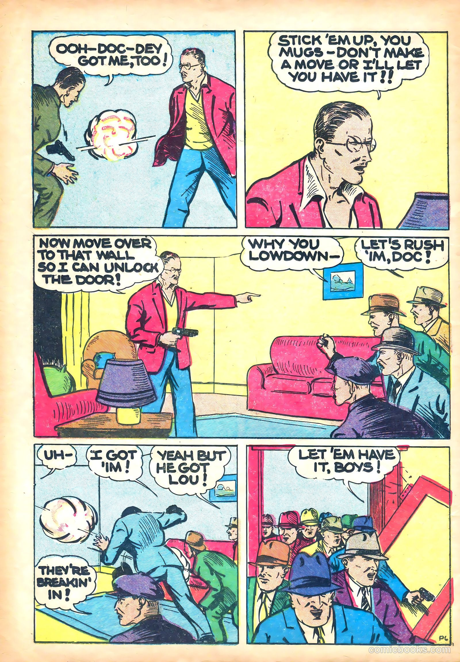 Keen Detective Funnies #1 — page 8 of 52