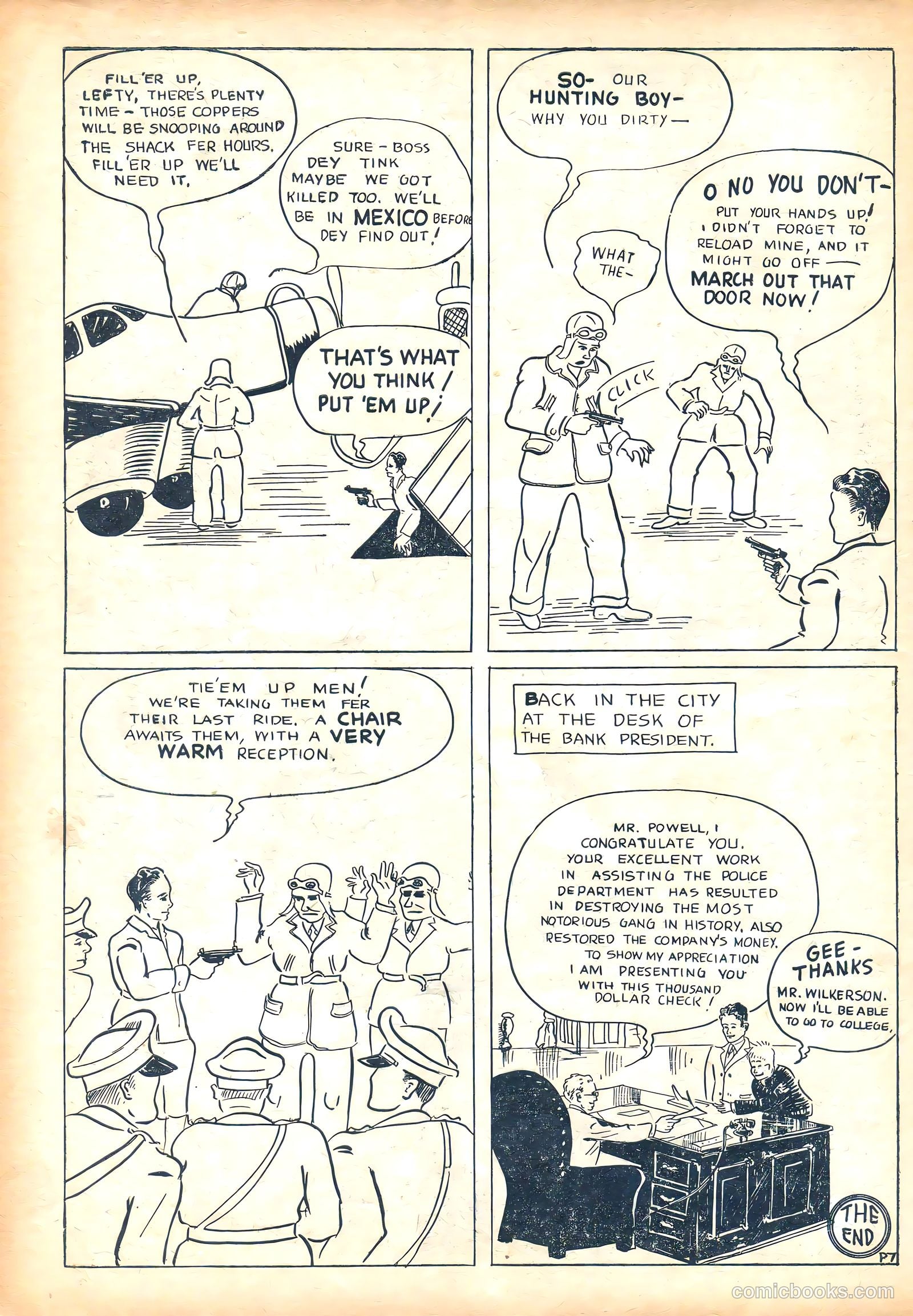 Keen Detective Funnies #1 — page 16 of 52