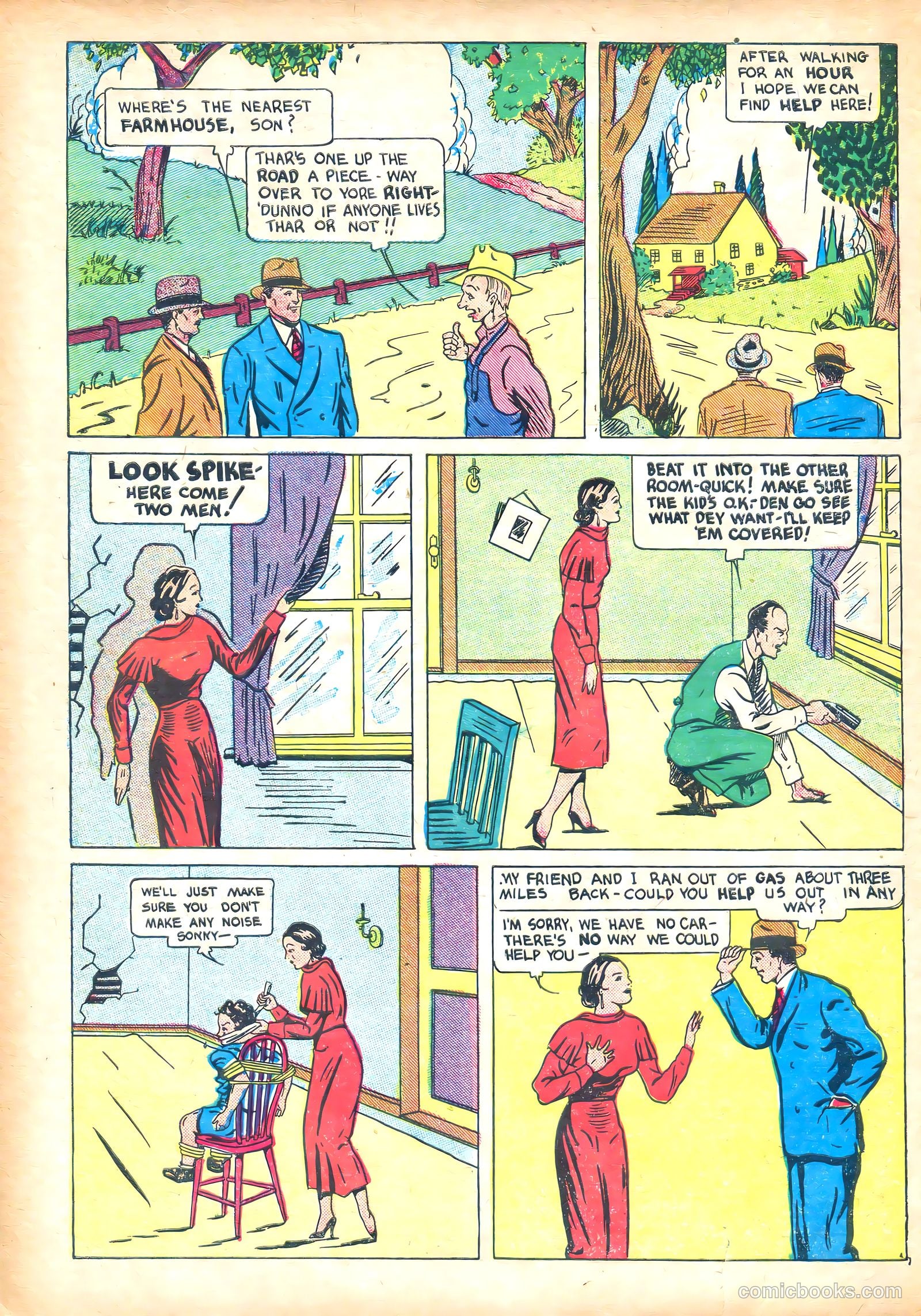 Keen Detective Funnies #1 — page 18 of 52
